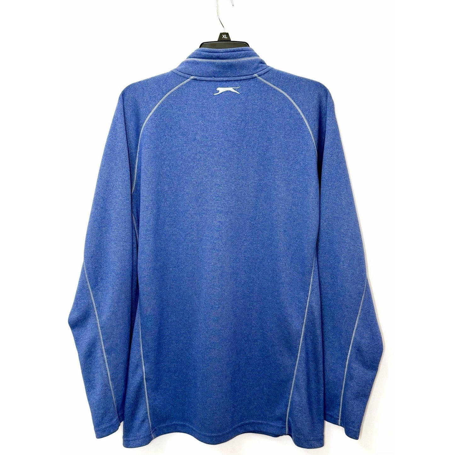 Slazenger Golf Mens XL Blue 1/4 Zip Pullover Sweatshirt Performance Shirt