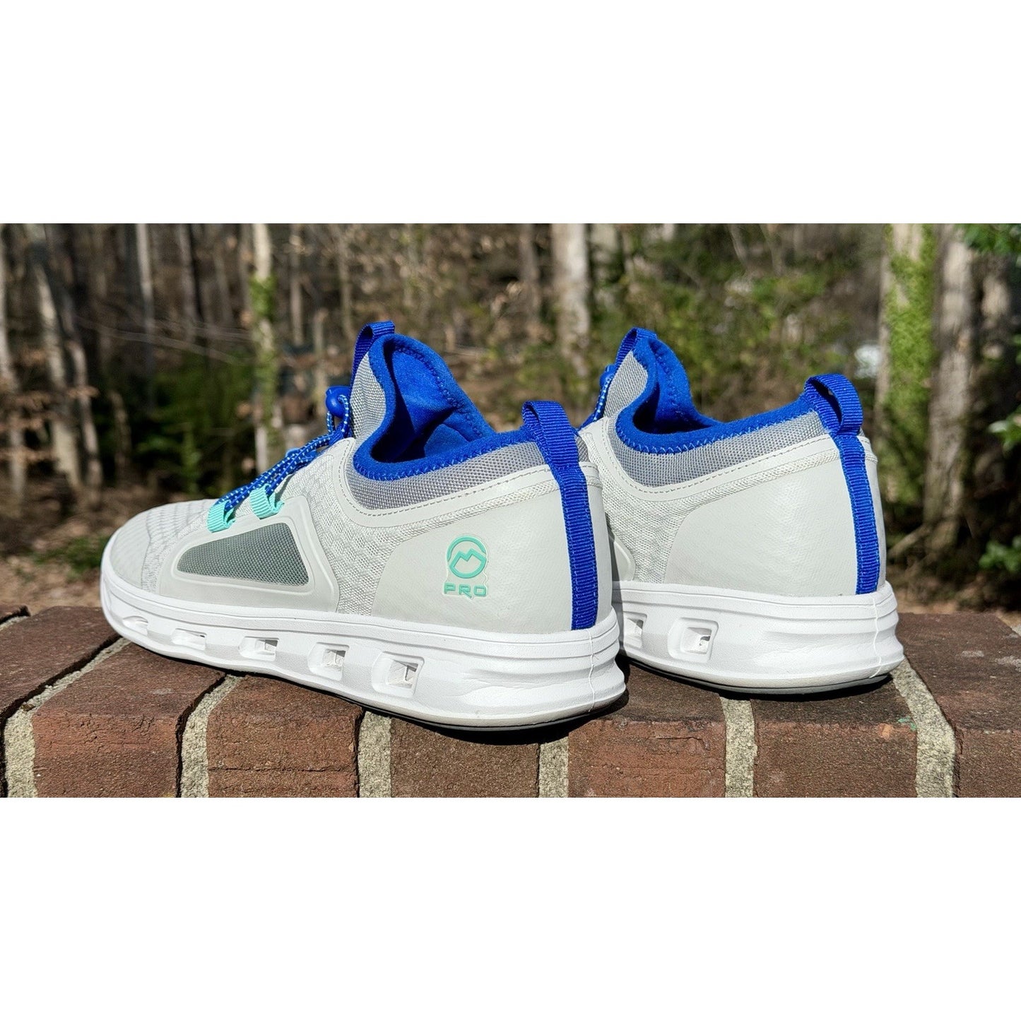 Magellan Outdoors Pro Fish Men's Angler 2.0 Boat Shoes Mens Size 11 White & Blue