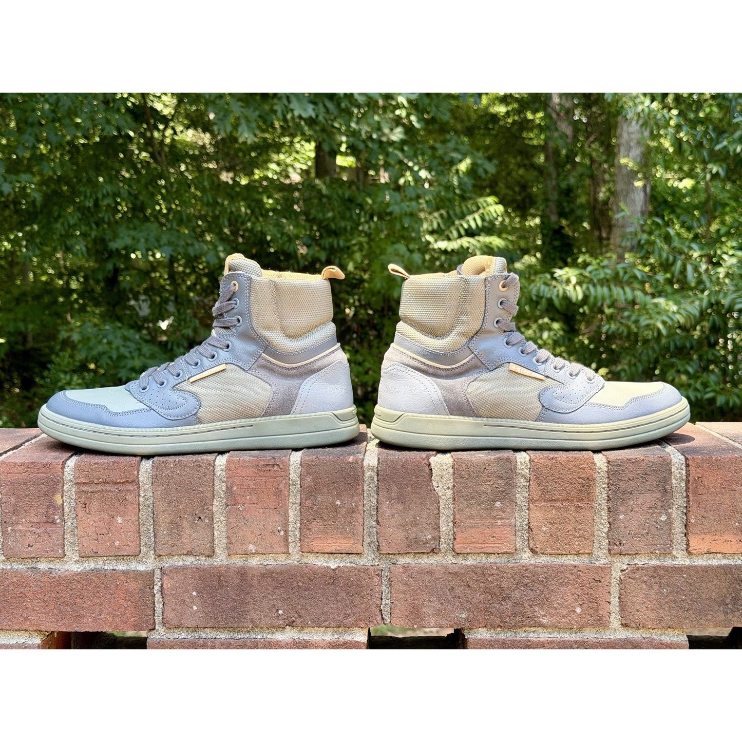 G-Star RAW Mimemis Mid Mens 11 Blue Grey Sneakers High Top Shoes 44 EU