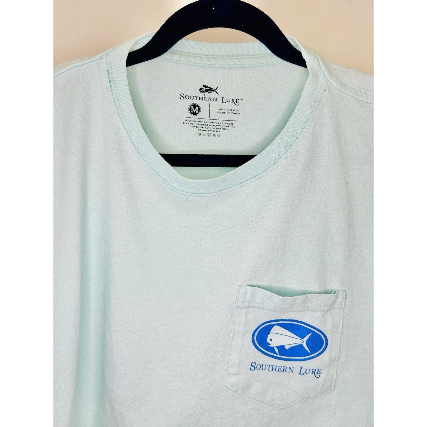 Southern Lure “Channel Marker” Graphic Tshirt - Size Medium - Mint Green