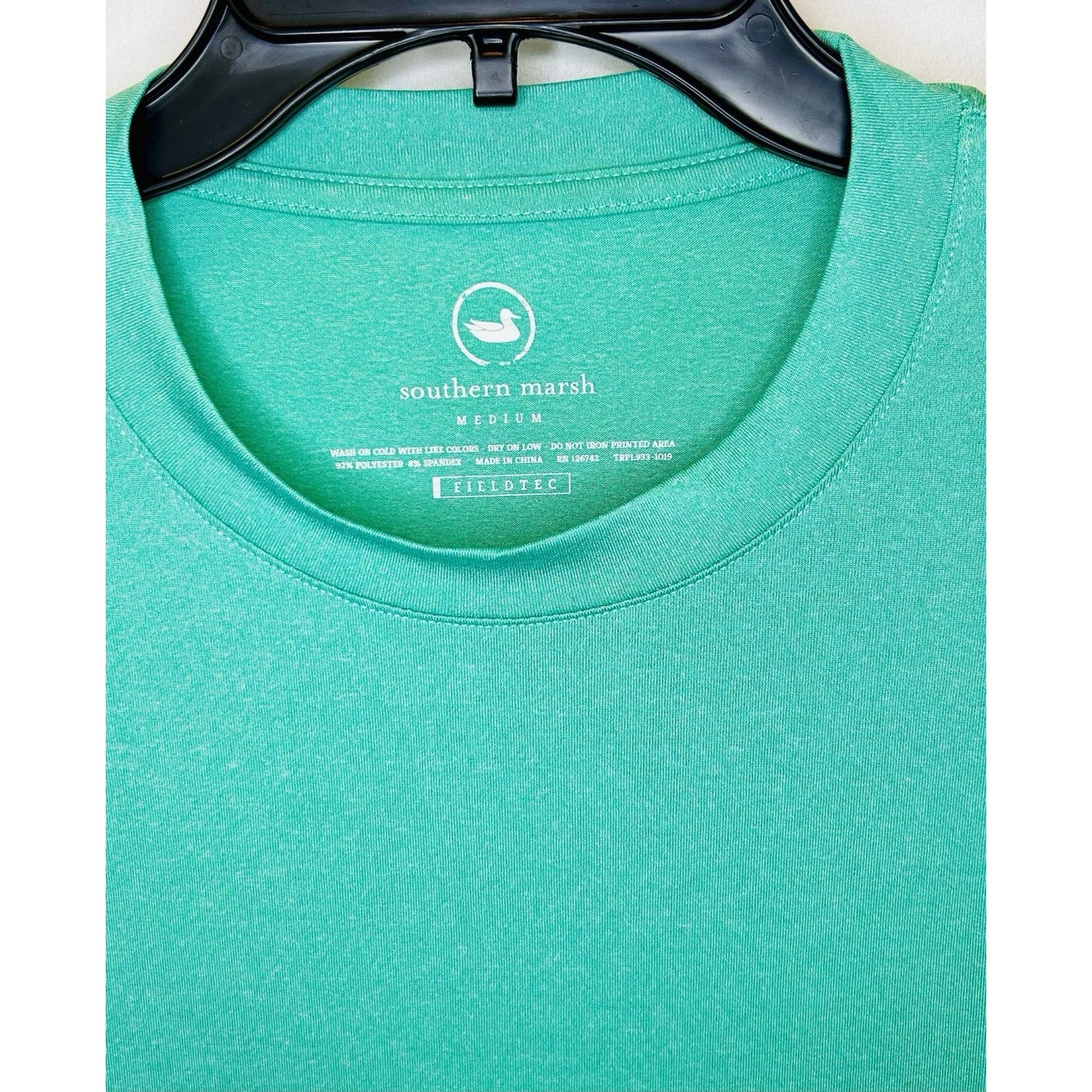Southern Marsh FieldTec Featherlight Tee - Navigation - Mint - Men’s Medium M