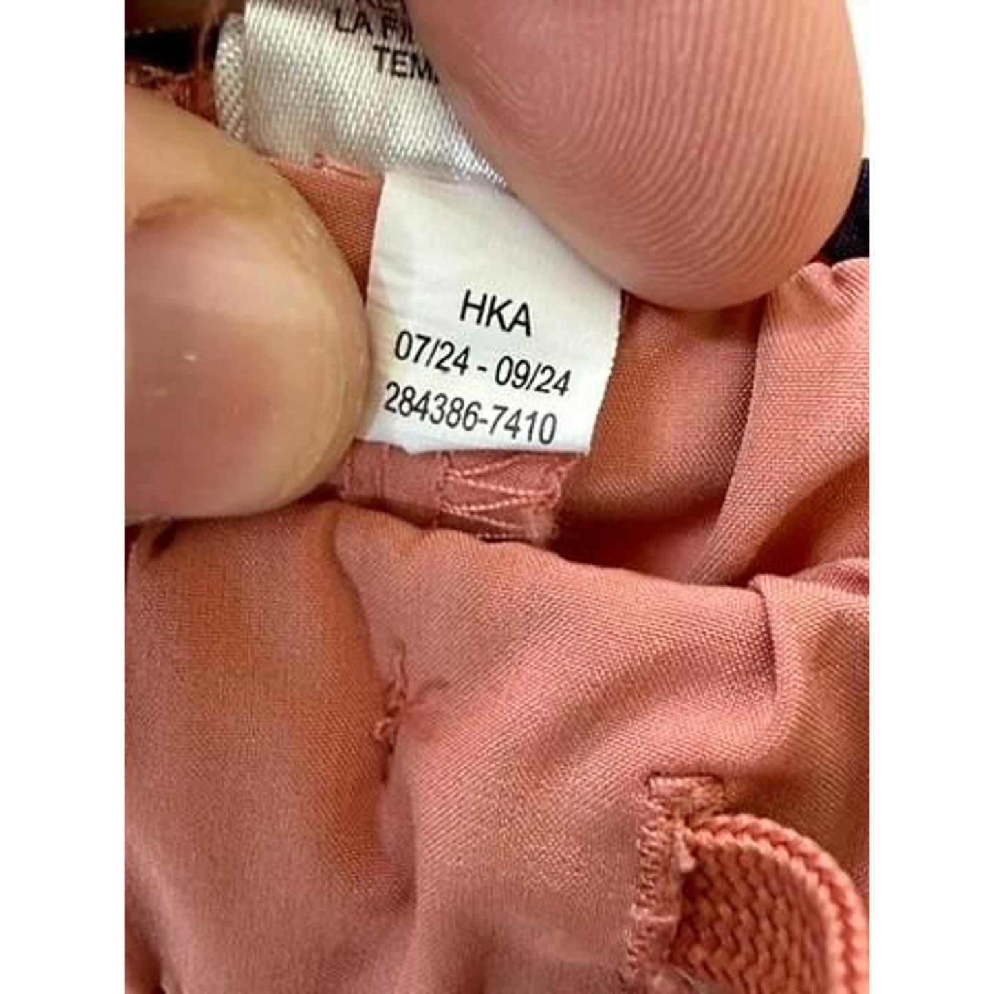 Ben Sherman Boys Cargo Shorts Size S 8 Salmon Pink Elastic Waist Stretch