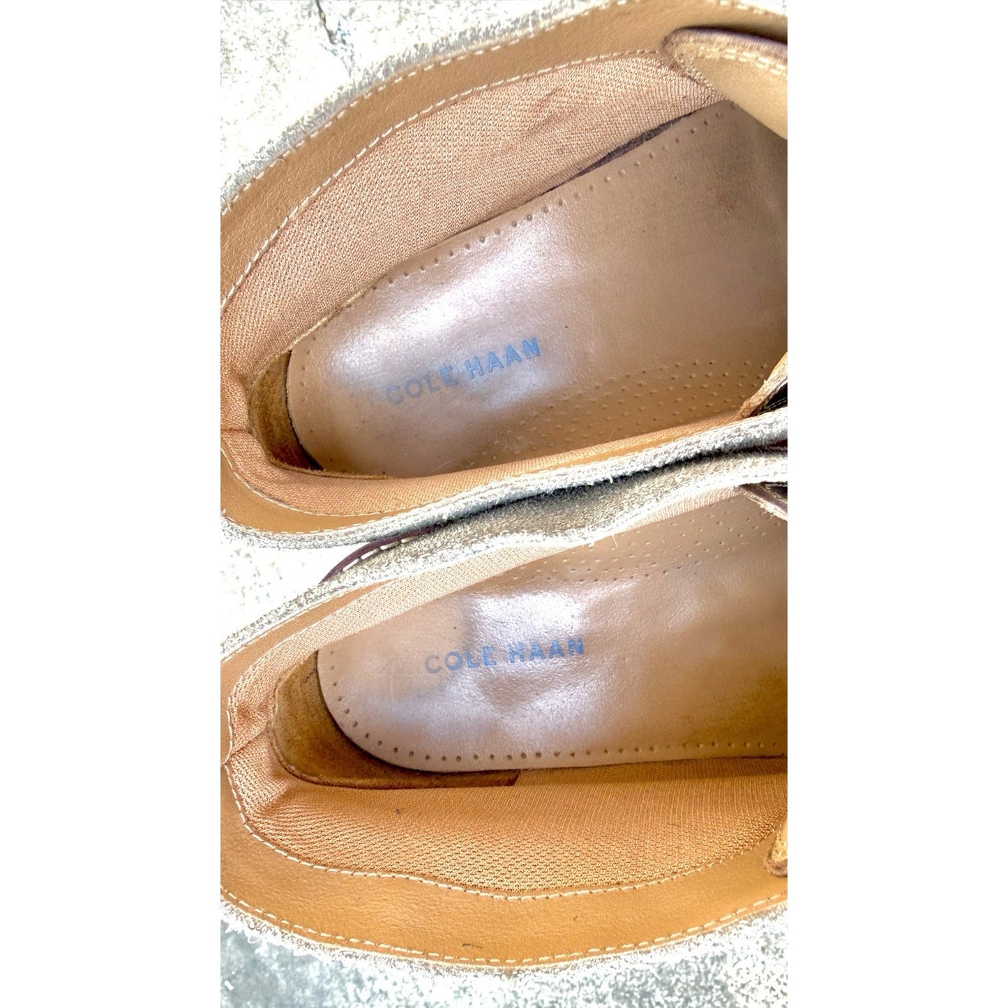 Cole Haan Williams Welt Leather Brown Men's 12M Ankle Chukka Boots - SEE PICS!!!