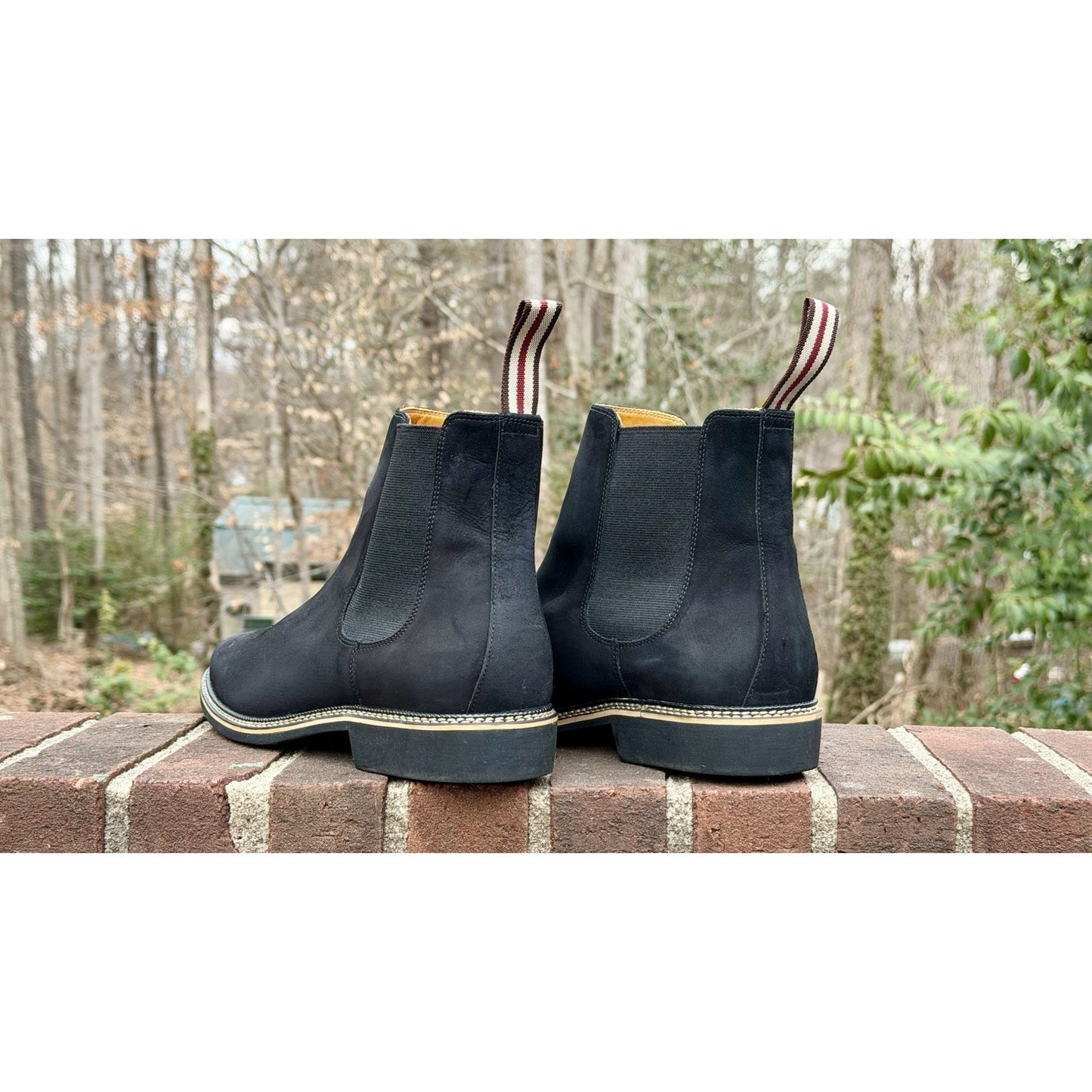 De Wolf Black Suede Chelsea Boots Men’s Size 11.5 / Worn Twice
