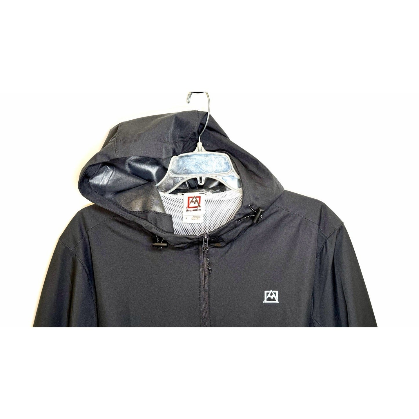 Avalanche Men's Weather Shield Hoodie Light Weight Jacket Zip Size Large