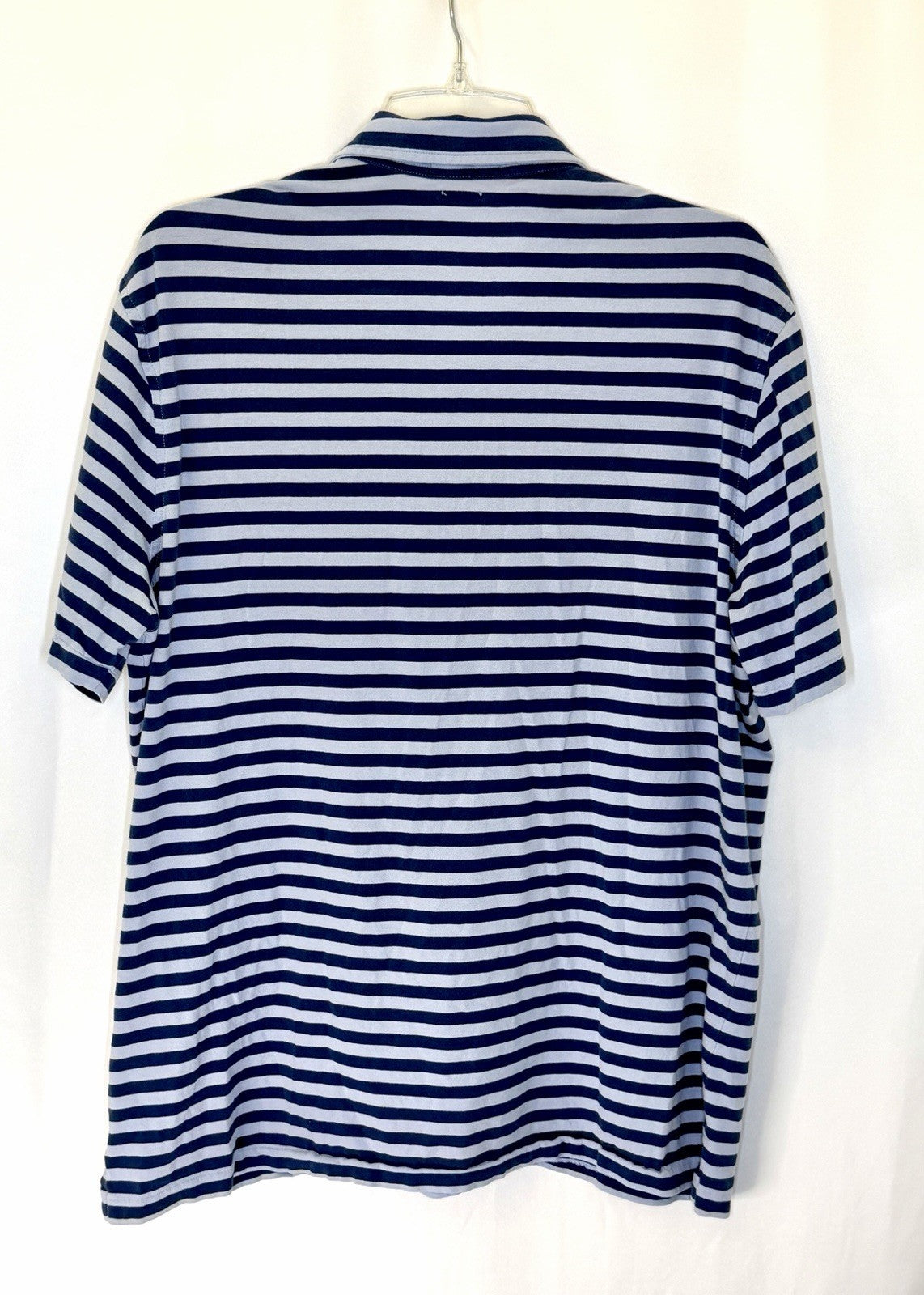 Ralph Lauren RLX Polo Golf Shirt Men’s Large Performance Striped Wicking Striped