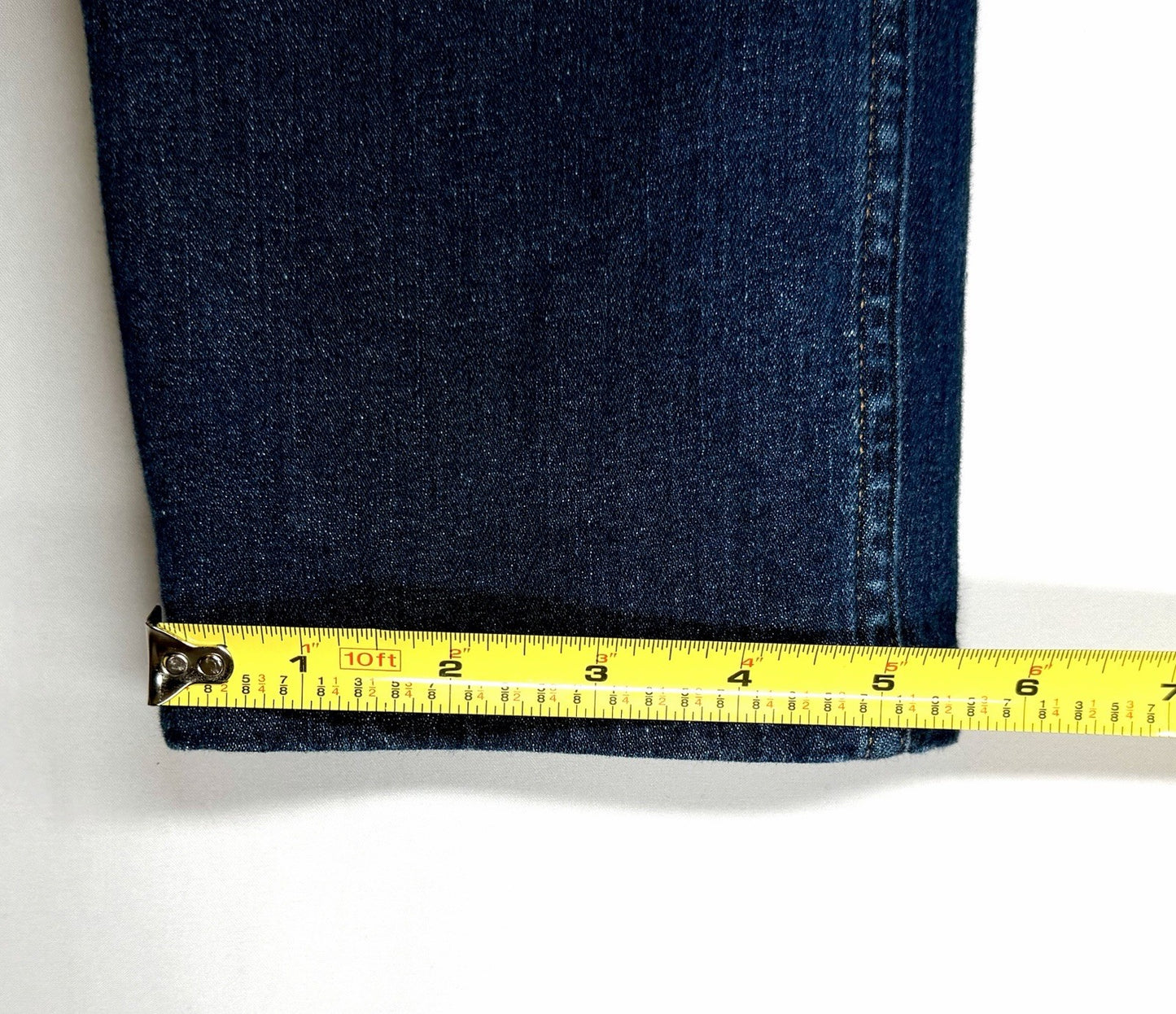Hudson Blake 33" Slim Fit Tapered Leg Men's Denim Jeans / Dark Blue Wash / 33x30
