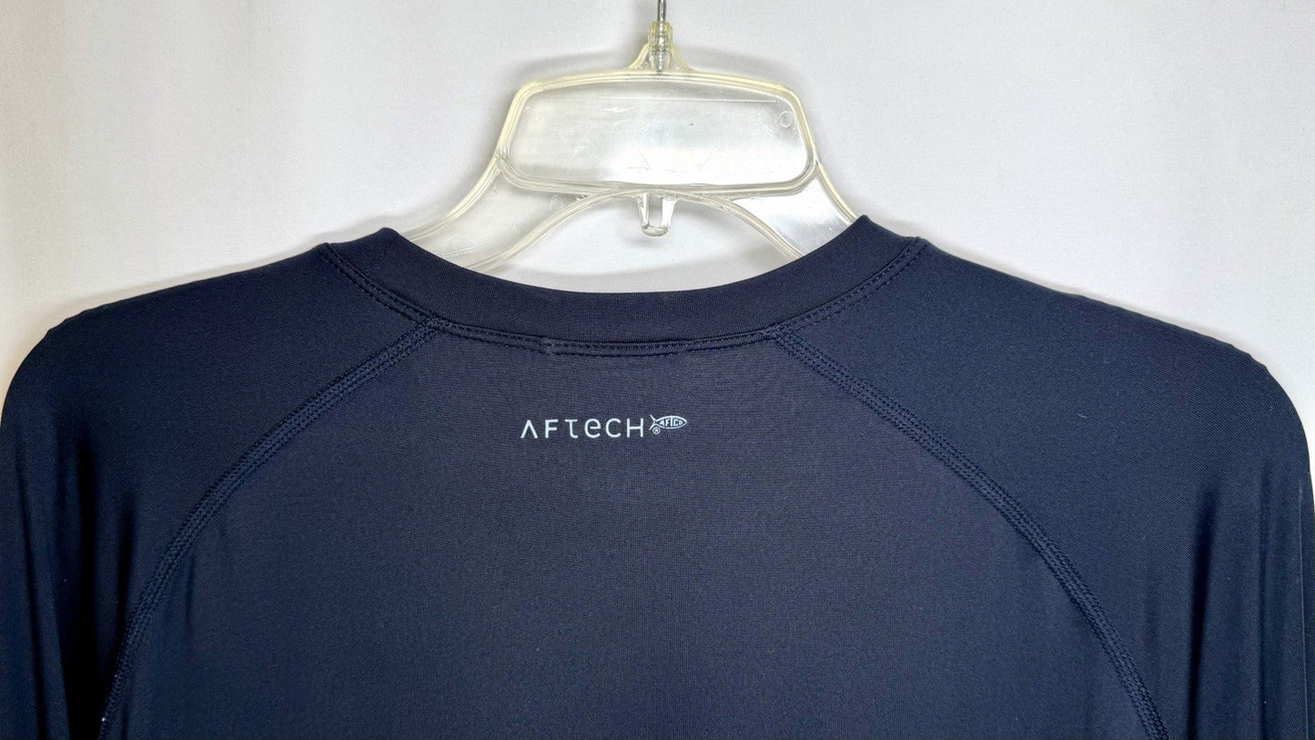 AFTCO Samurai 2 Sun Protection Long Sleeve Shirt / Black / Men’s Large