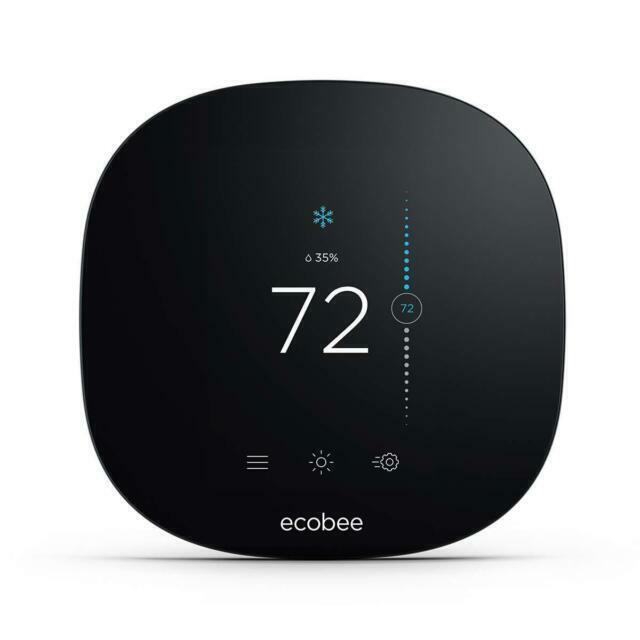 New In Box ecobee3 lite Smart Thermostat - Black (EB-STATE3LT-02)