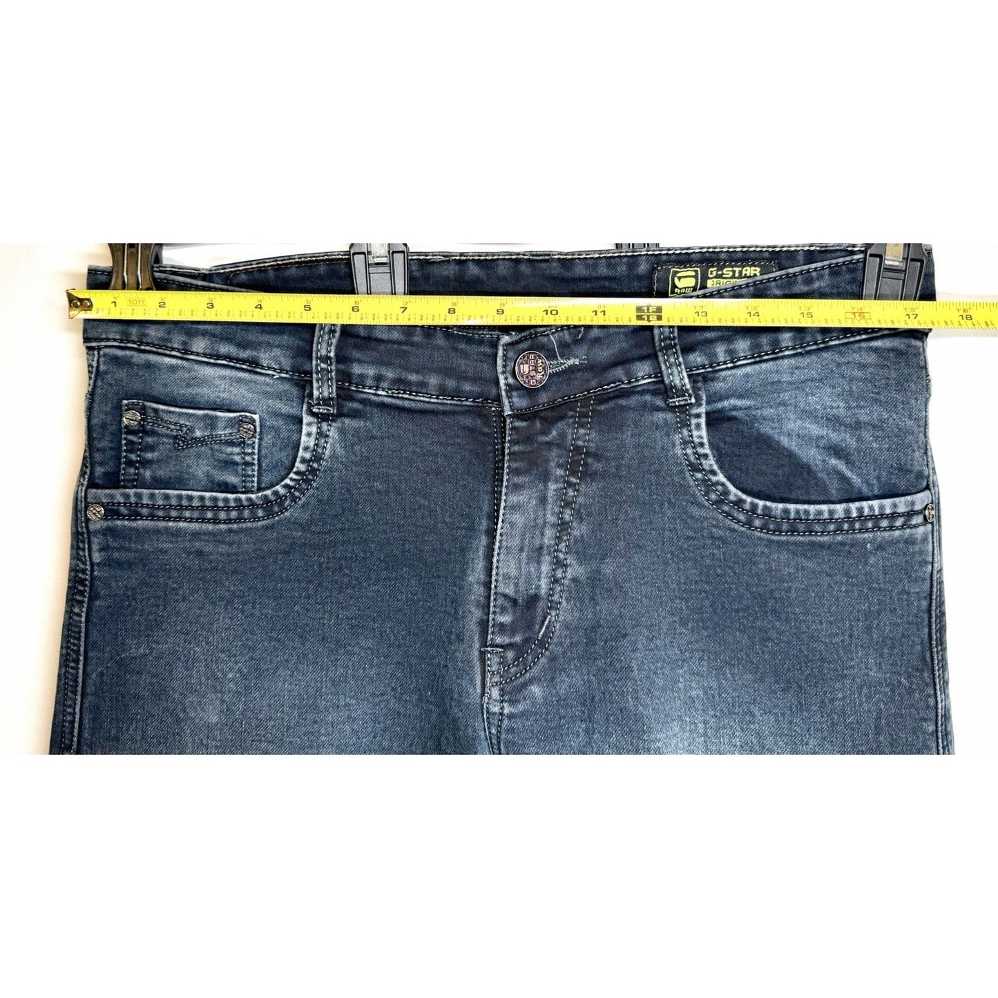 G-Star Raw Originals Slim Fit Denim Jeans / Medium Aged Blue/ Men’s Size 34x30