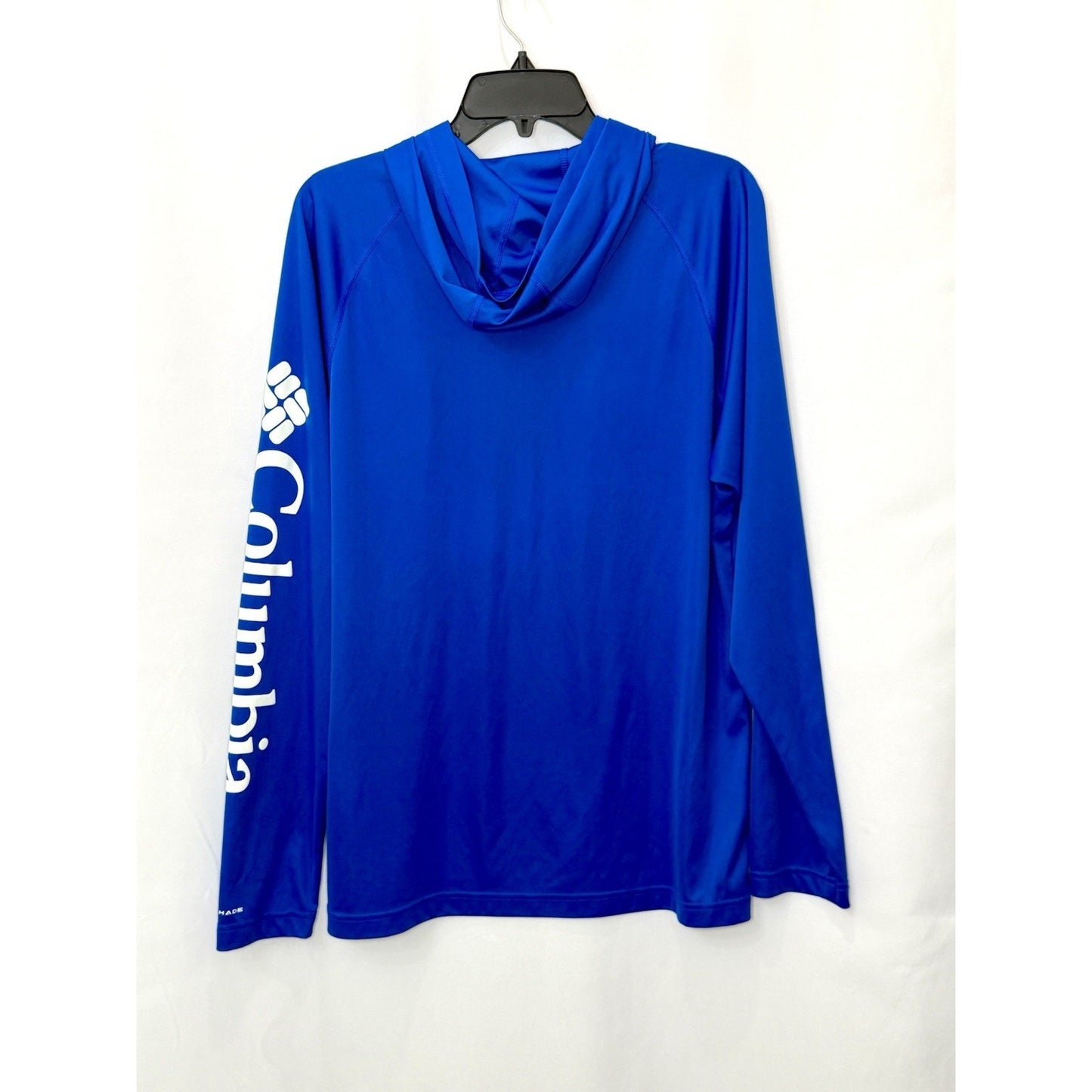 Columbia Royal Chicago Cubs Terminal Tackle L/S Hoodie T-Shirt Men’s Medium