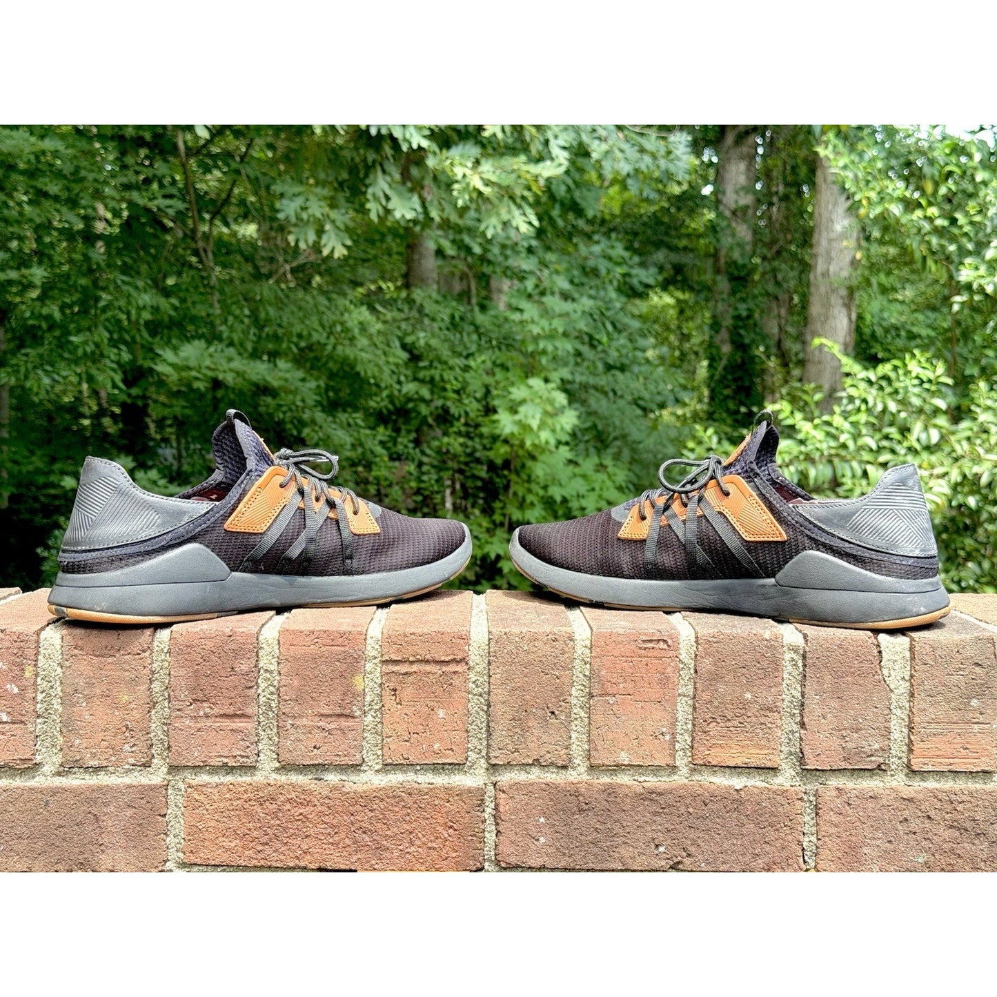 OluKai Mio Li Men’s Size 12 Lava Rock Athletic Sneakers Shoes Worn Twice