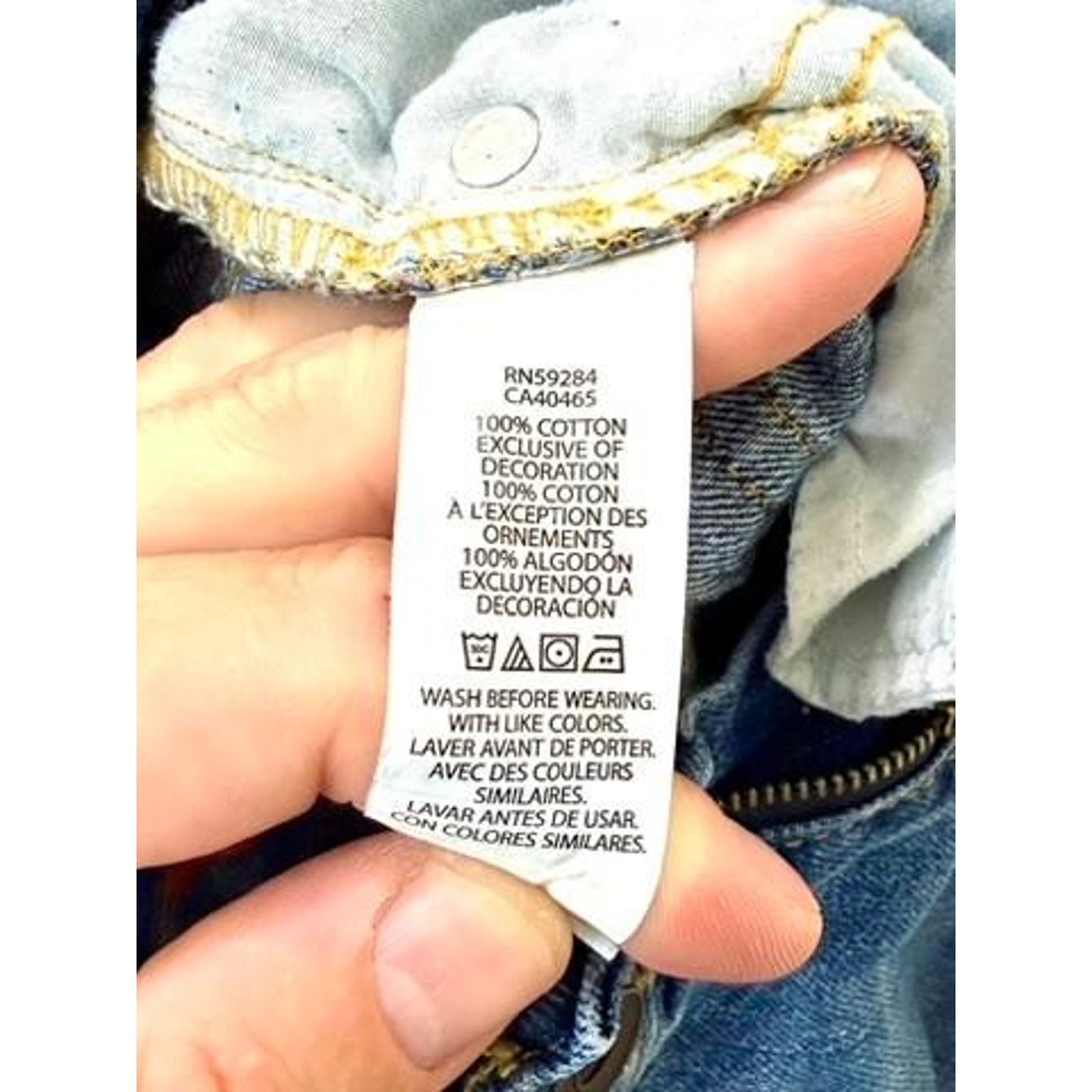 The Childrens Place Boys Denim Shorts Size 8 Blue Cotton Jean Shorts