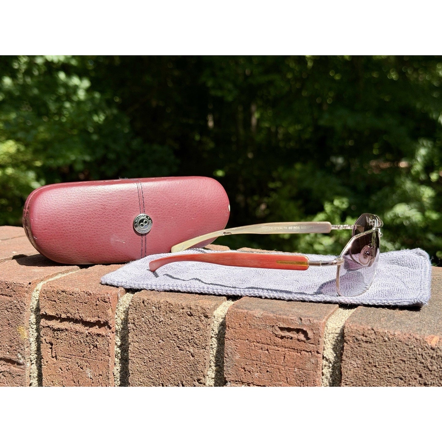 MORGENTHAL FREDERICS ICE STEALTH 60 ROS 602/H20 Sunglasses ($1695 New)