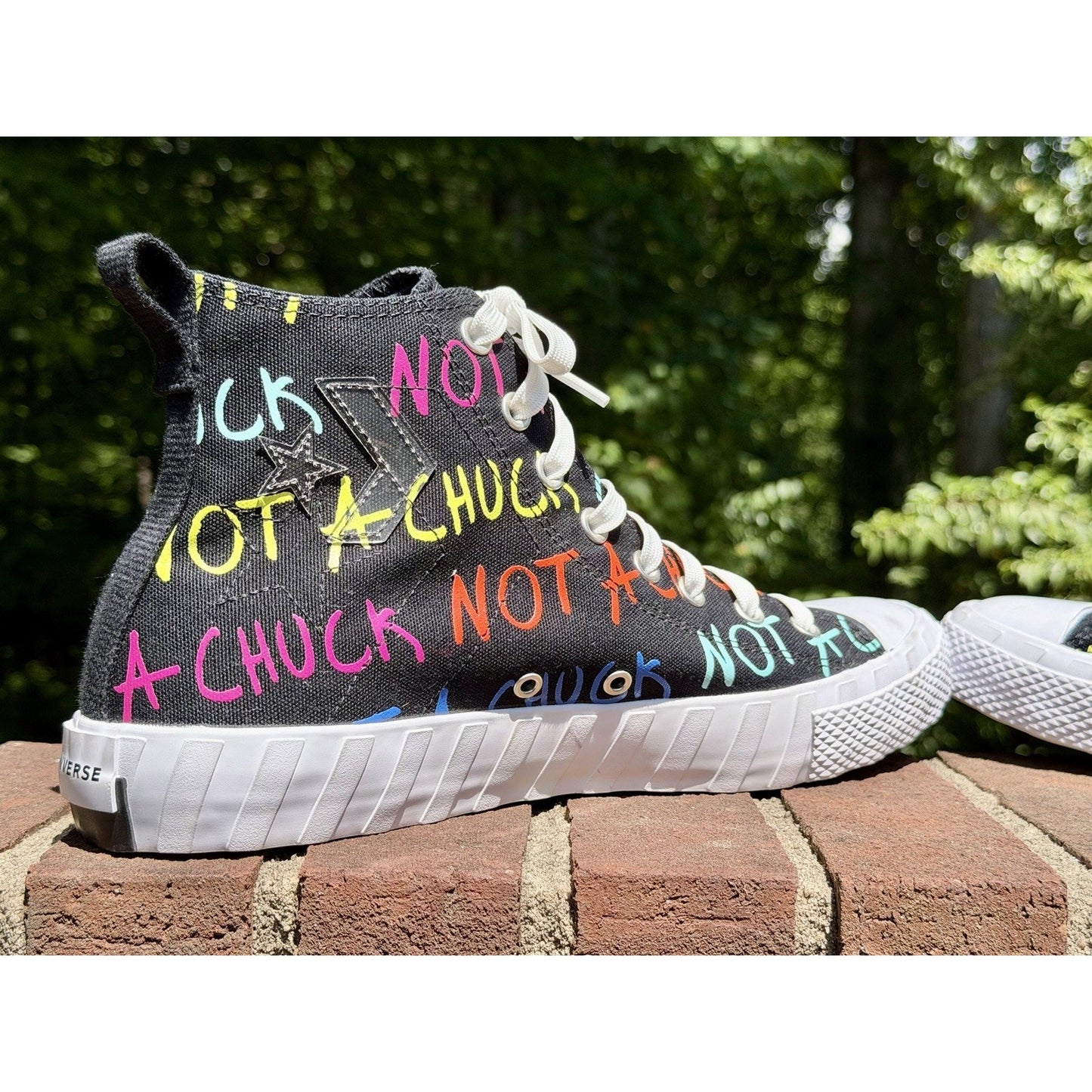 Converse UNT1TL3D High Not A Chuck Black Multi 173165C Men’s Size 11 NWOT