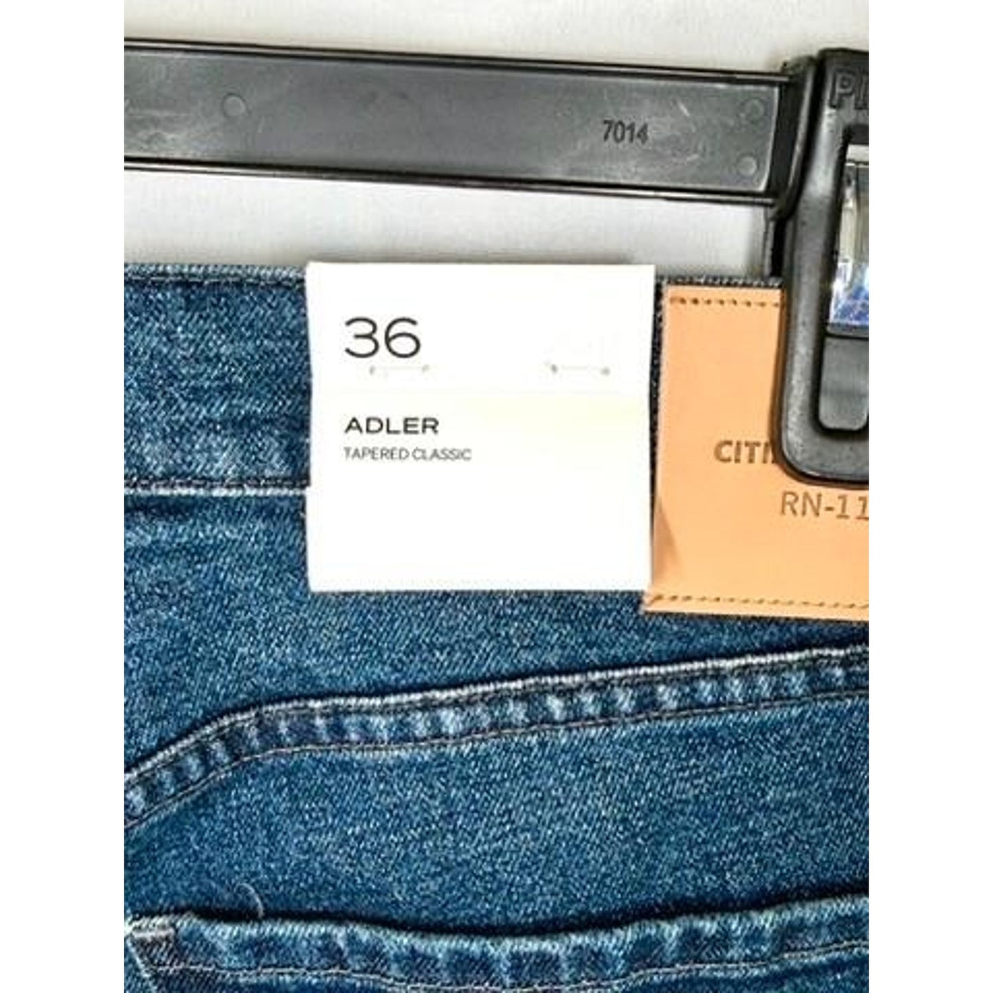 Citizens of Humanity Billy Reid Adler Tapered Classic Jeans Mens 36 Eris NWT