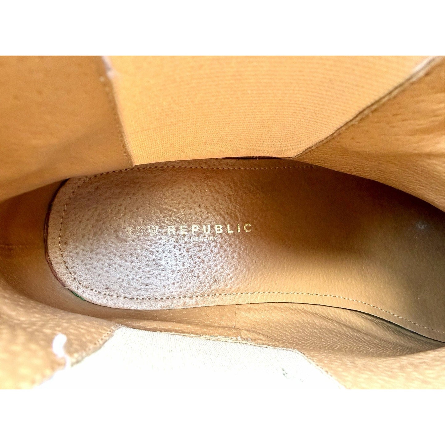 New Republic By Mark McNairy - Chelsea Boot - Men’s Size 12/45.5 EU - Tan Suede