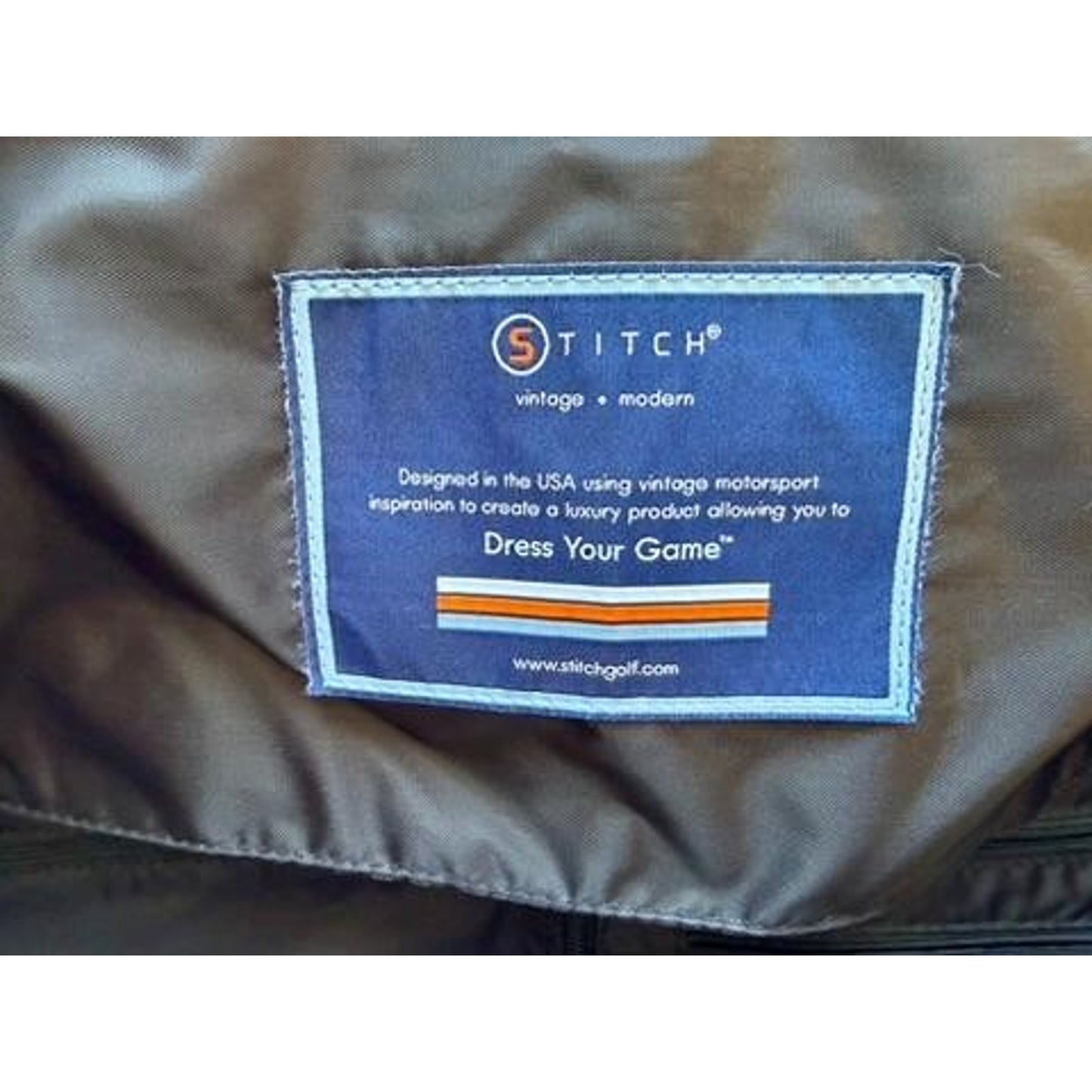 Stitch Golf Ultimate Garment Bag Black Leather Convertible Duffle Travel Bag