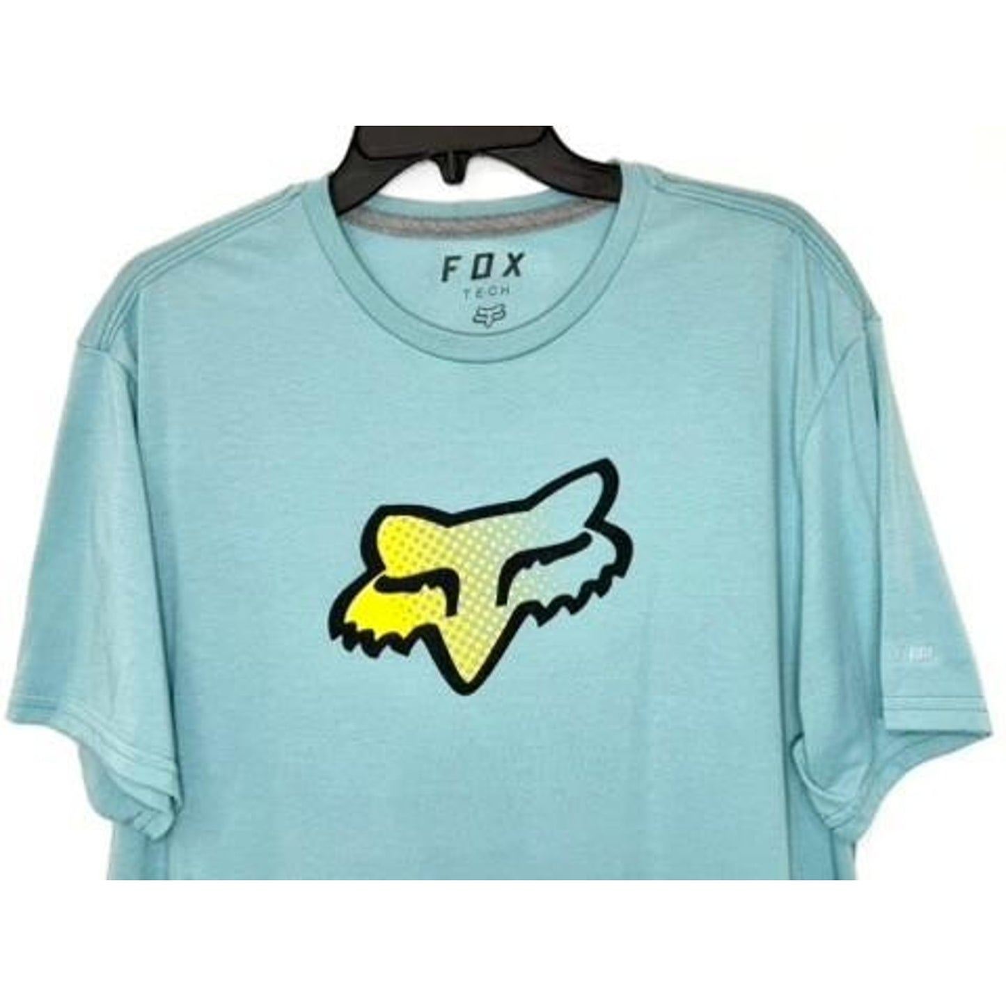 Fox Racing Tech T-Shirt Mens XL Blue TruDri Premium Fit Graphic Tee