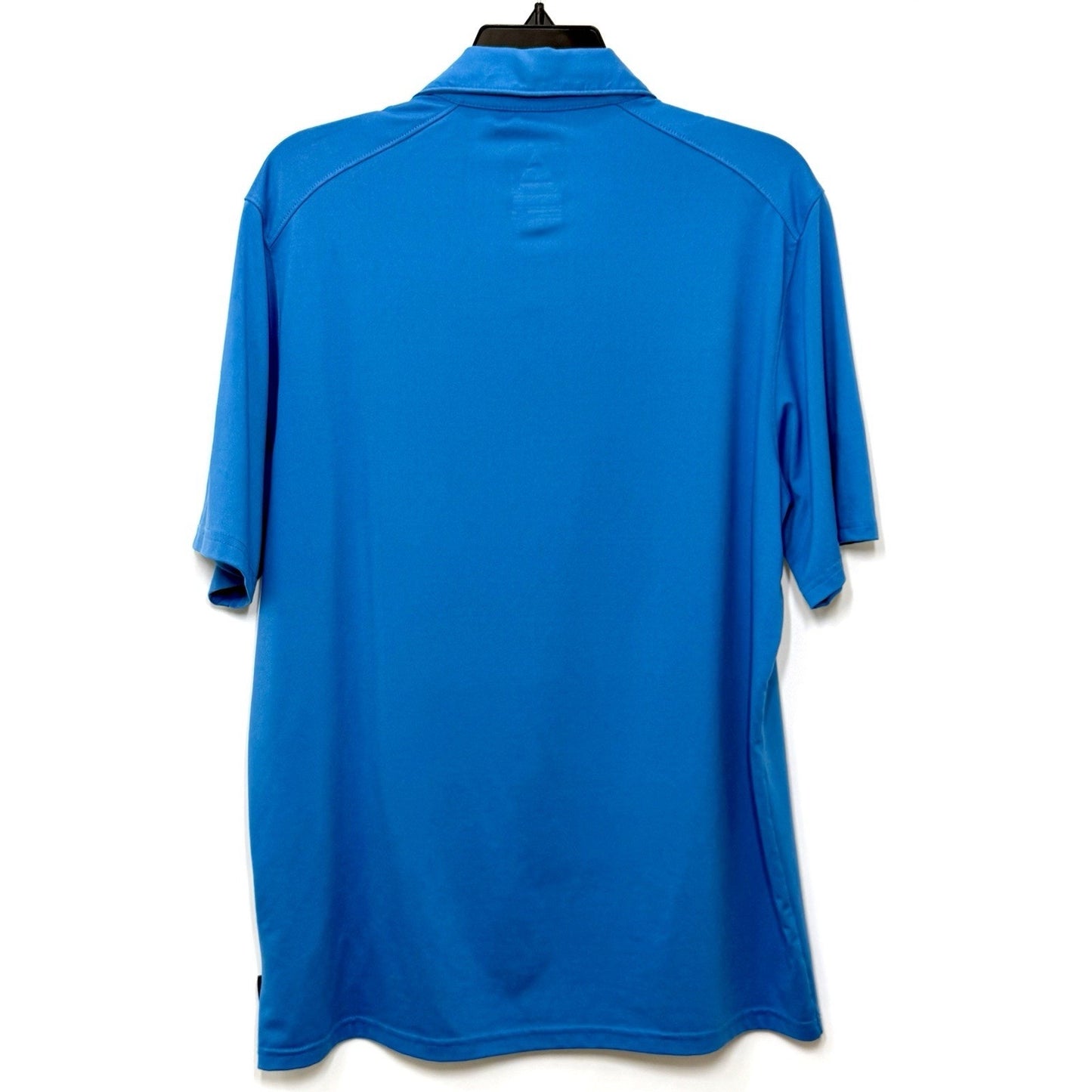 Gerry Men’s Blue Short Sleeve Collared 3 Button Comfort Stretch Polo Shirt s M