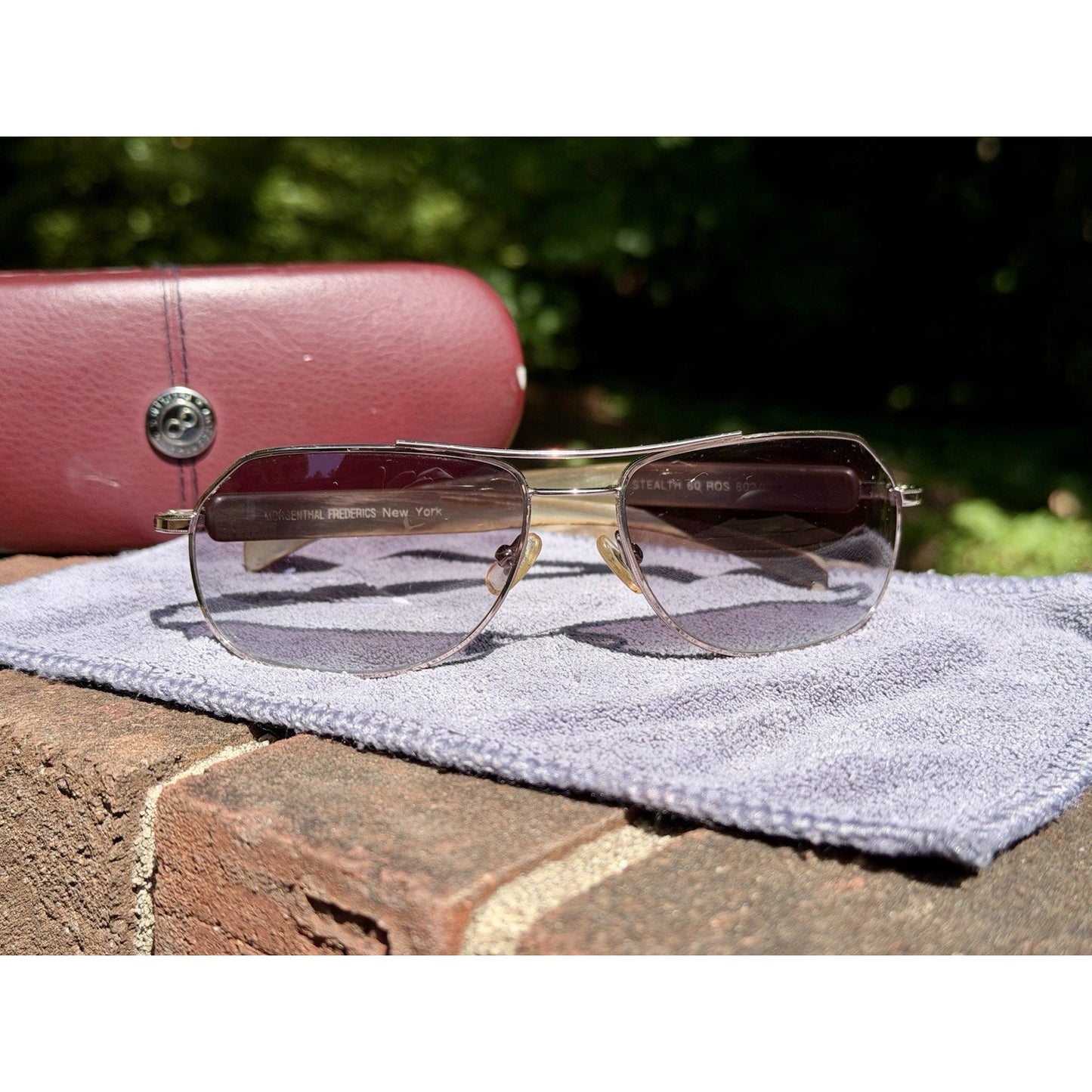 MORGENTHAL FREDERICS ICE STEALTH 60 ROS 602/H20 Sunglasses ($1695 New)