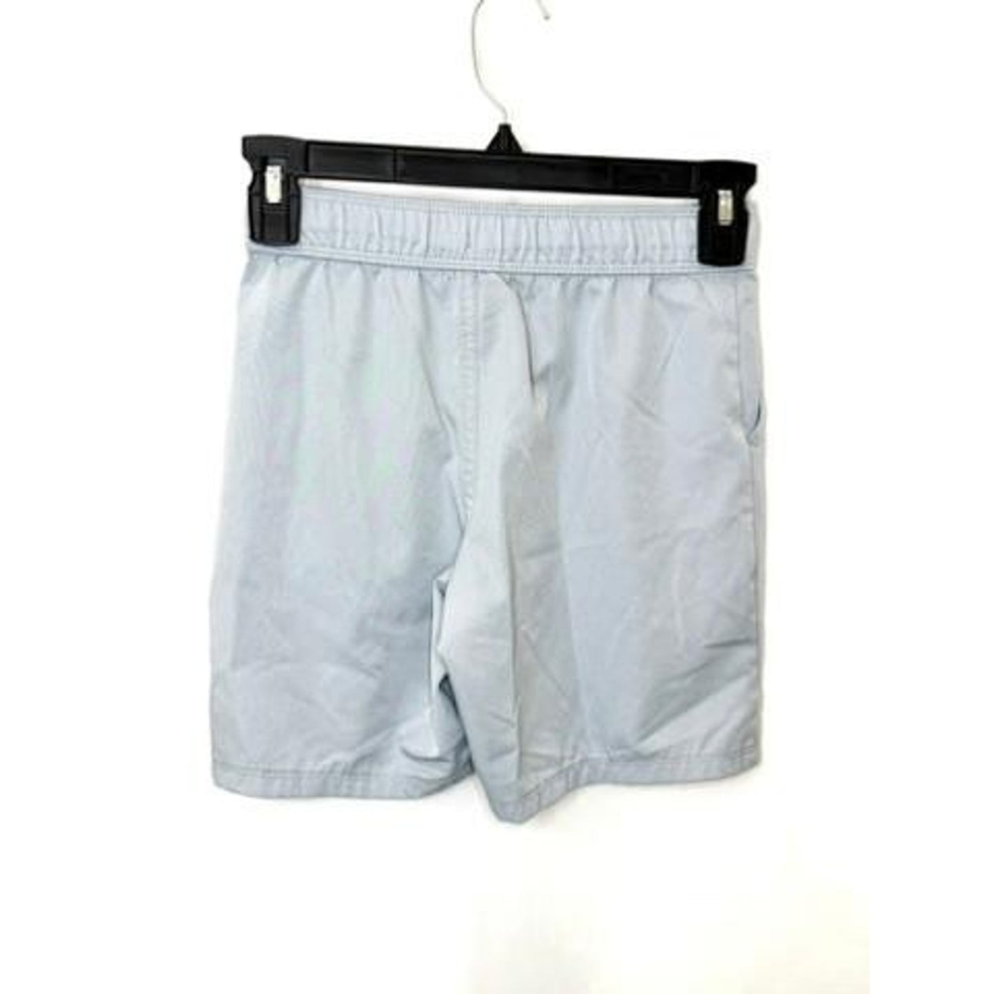 Hurley Boys Board Shorts Size 8 Light Blue Swim Trunks Drawstring Elastic Waist