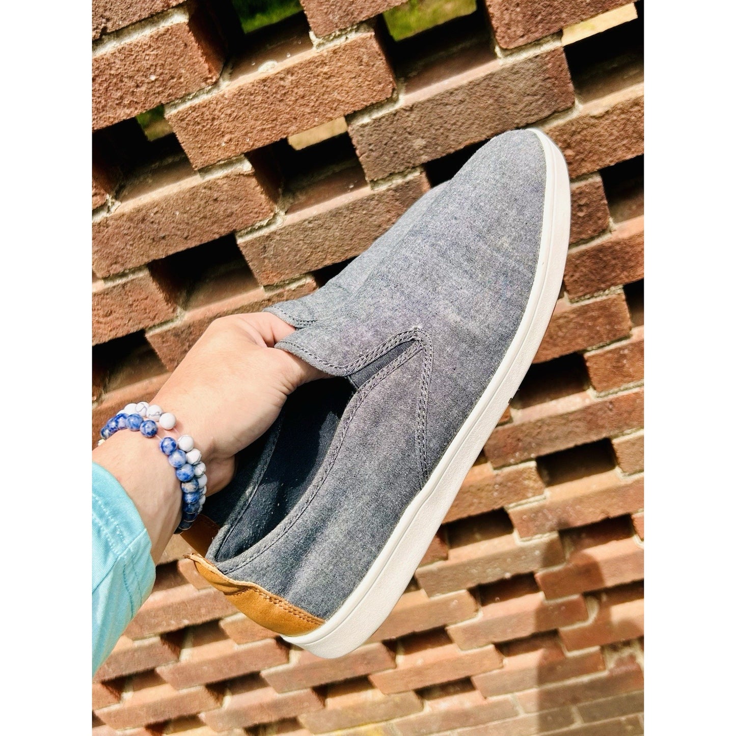 Steve Madden FELIX Casual Loafer Shoe Dark Grey MENS Size 12