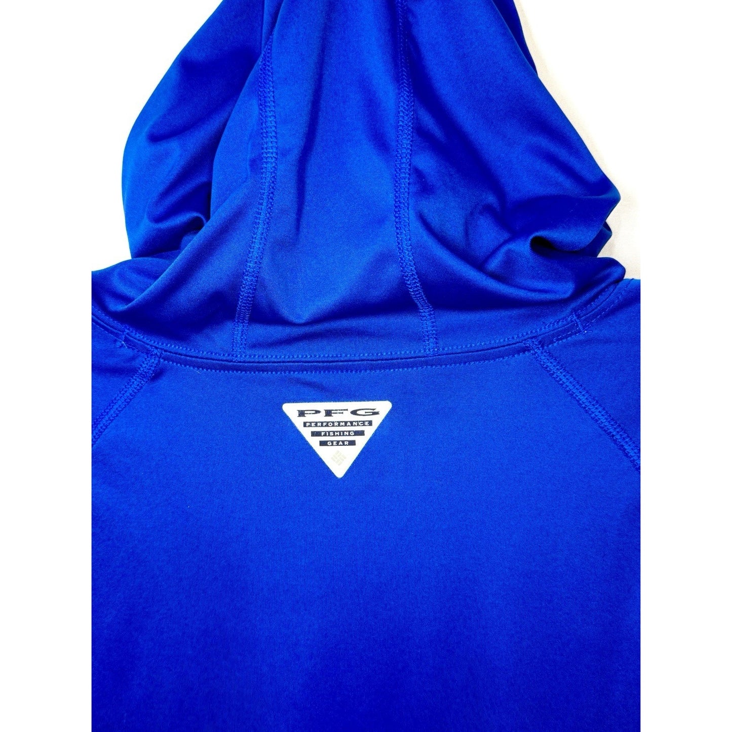 Columbia Royal Chicago Cubs Terminal Tackle L/S Hoodie T-Shirt Men’s Medium