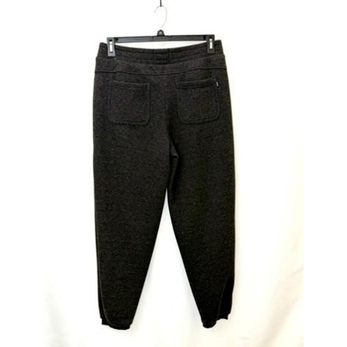 Mondetta Women's Jogger Sweatpants Size L Dark Gray Heathered Fleece Activewear