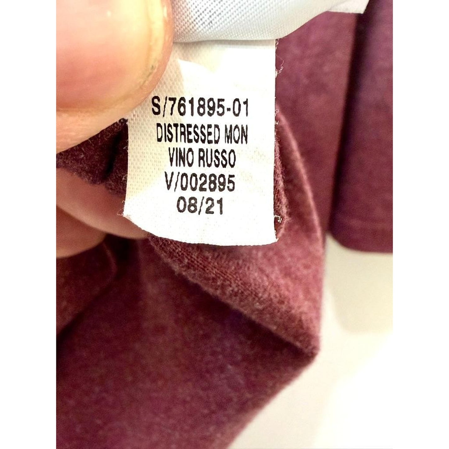 Banana Republic Eco T-Shirt Mens XL Burgundy Heather BR Logo Graphic Tee