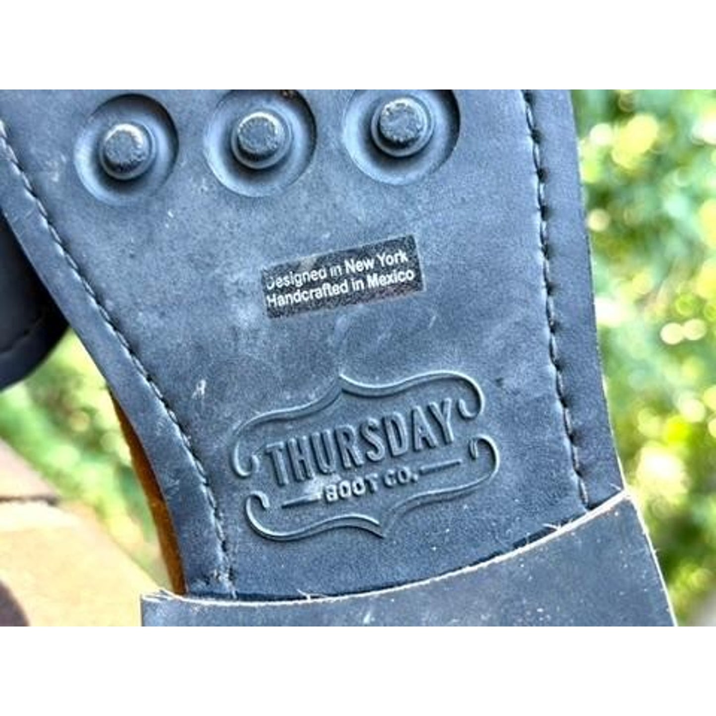 Thursday Boot Co Captain Mens 13.5 Safari Suede Cap Toe Lace Up Boots
