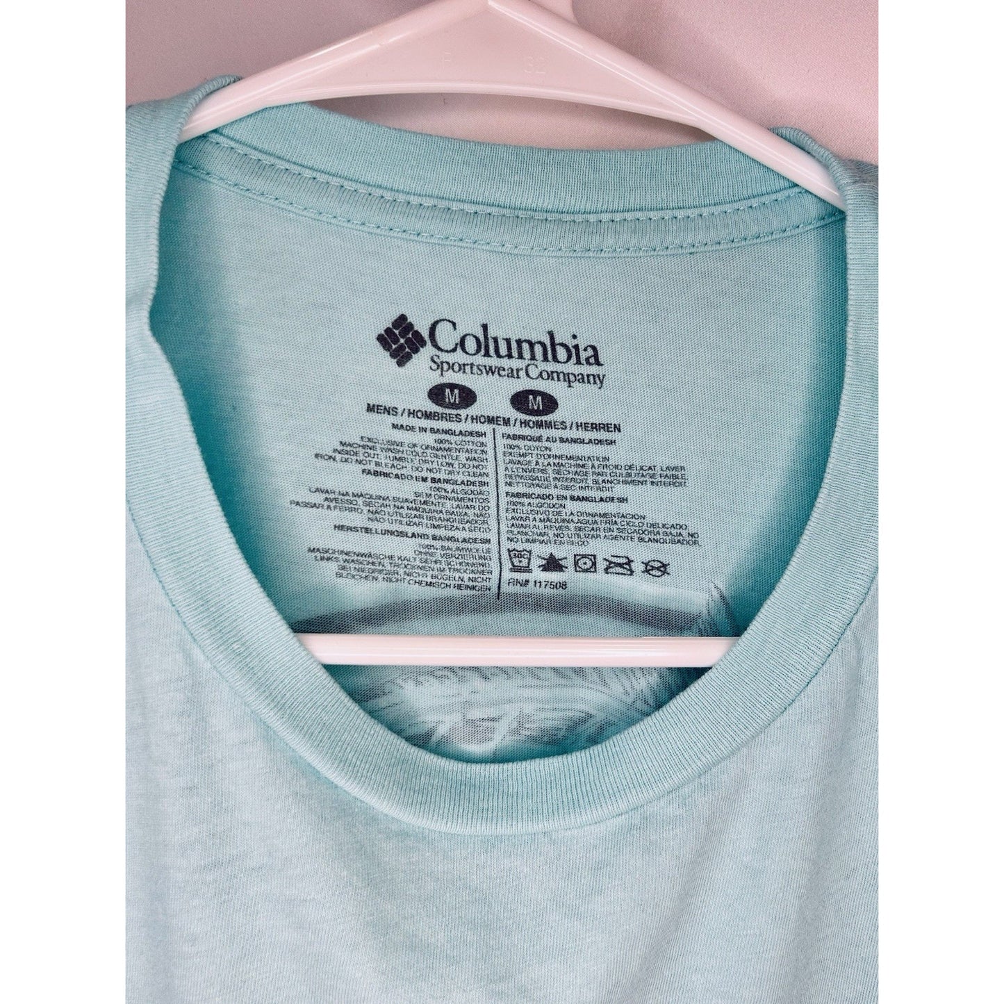 Columbia Men's Medium M Short Sleeve PFG Graphic Tee T Shirt