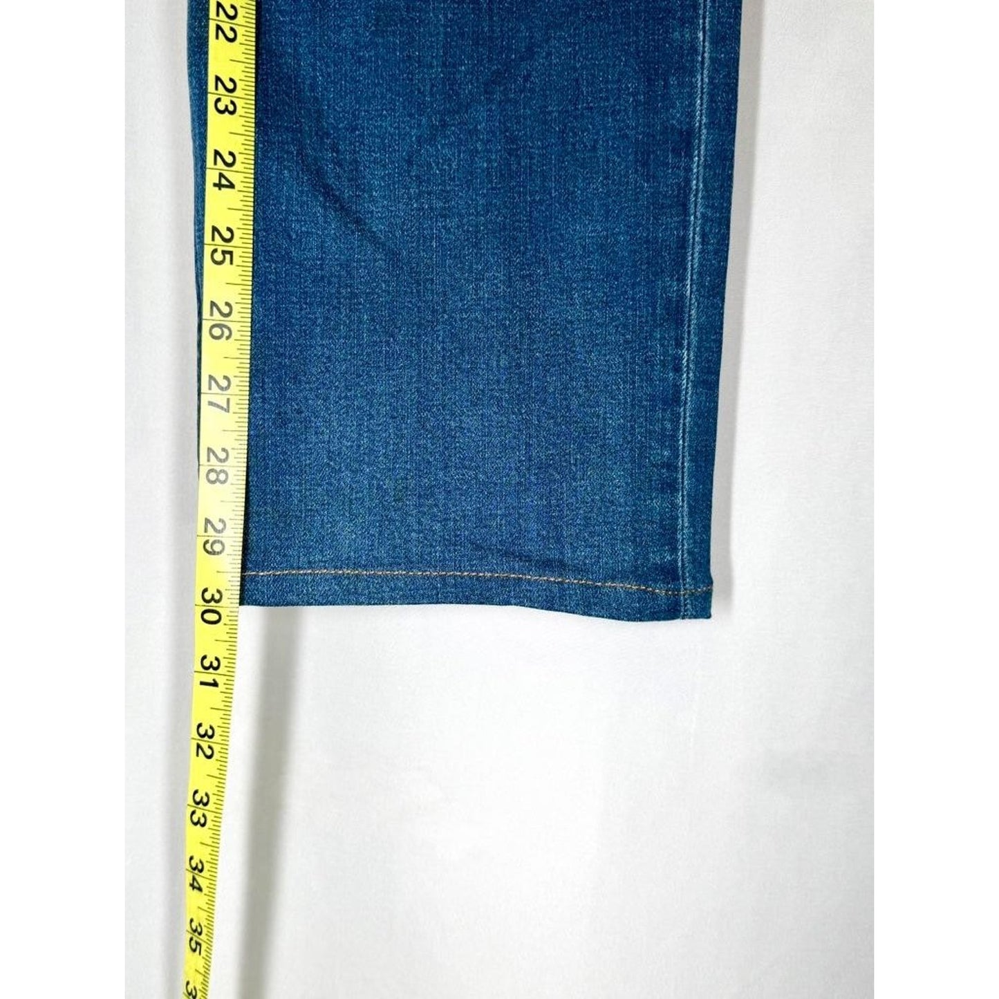 Hudson Blake Slim Straight Jeans Mens 36 Blue Stretch Denim Pants
