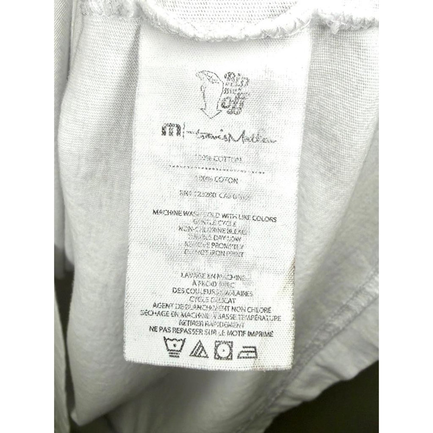 TravisMathew Dad Bod T-Shirt Mens XXL White Graphic Tee Unofficial Sponsor