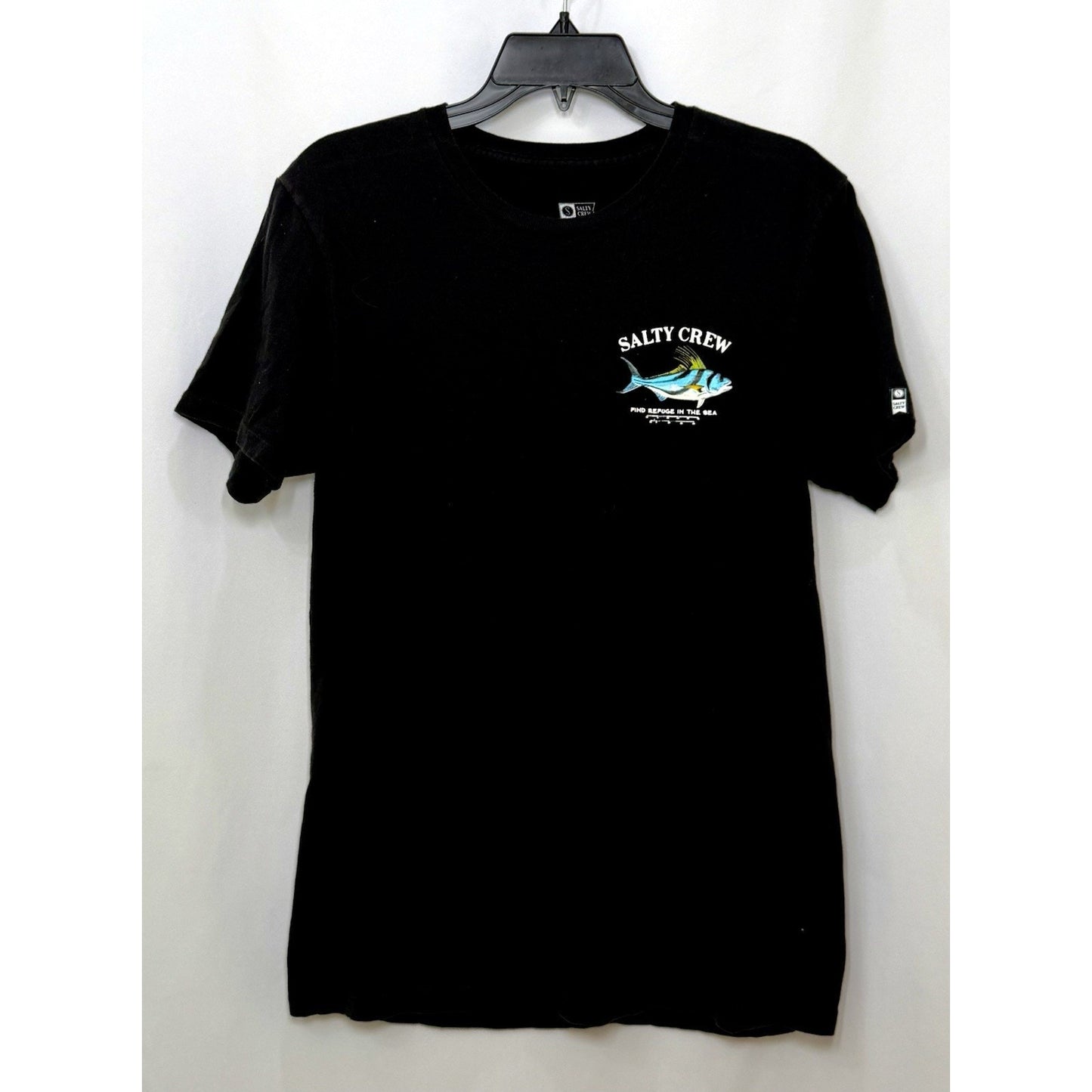 Salty Crew "Rooster" Short Sleeve Premium Tee (Black) T-Shirt/Men’s Size Medium