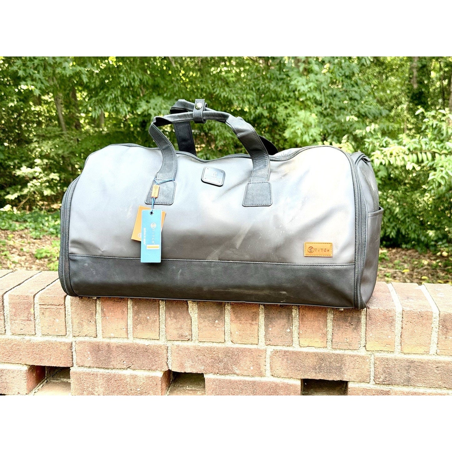 STITCH Golf UGB Ultimate Garment Bag 2-in-1 Convertible Duffle Black NWT