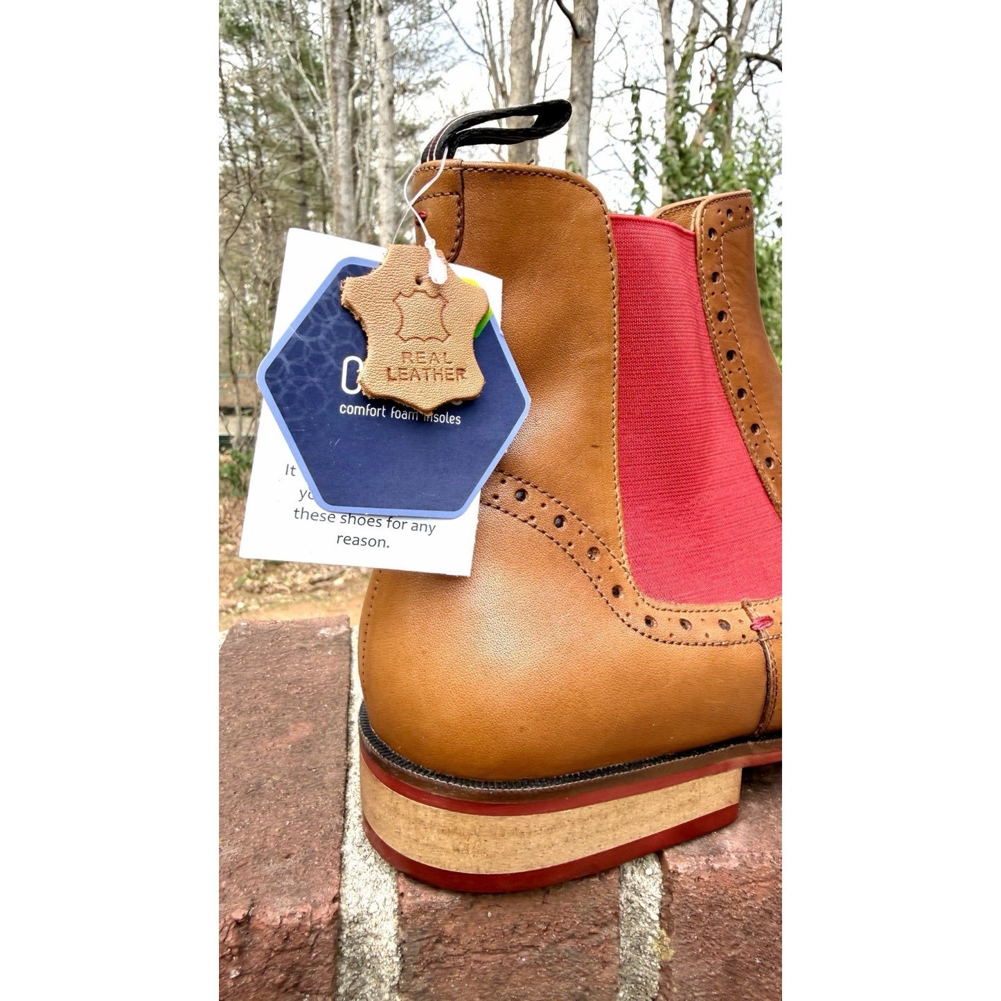 NWT Carlos by Carlos Santana Men's Mantra Chelsea Ankle Boots - Size 11.5D / New