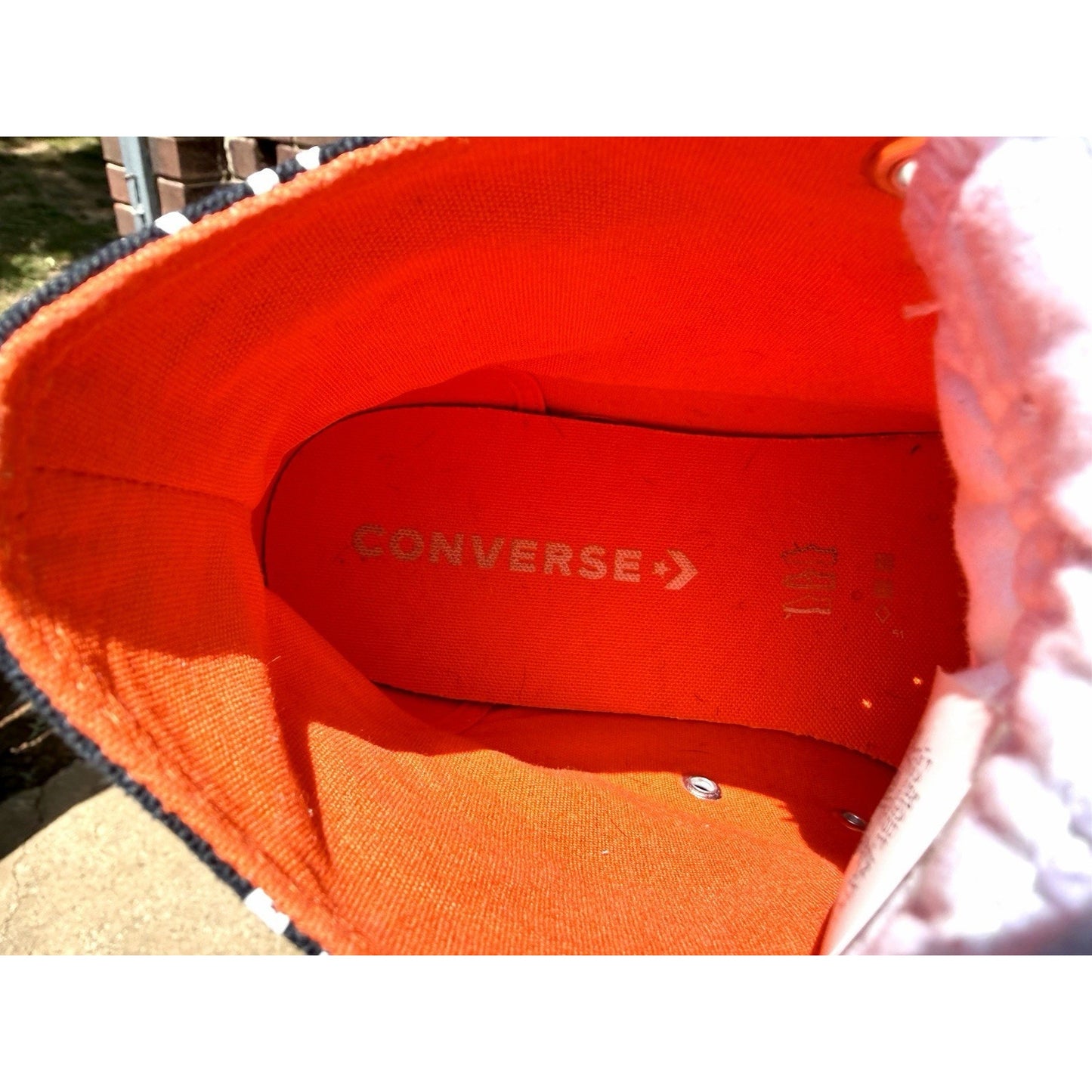 Converse UNT1TL3D Hi High Top NOT A CHUCK Black Orange Men’s Size 11 166502C