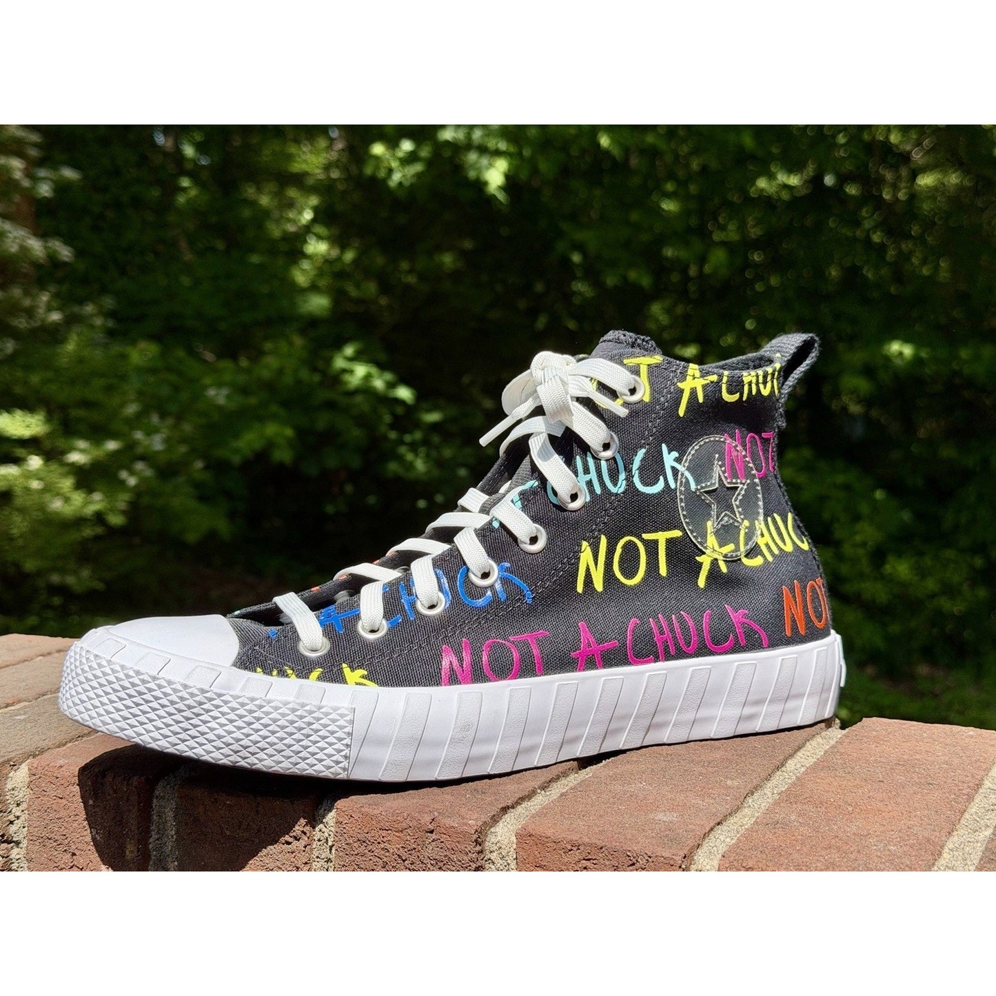 Converse UNT1TL3D High Not A Chuck Black Multi 173165C Men’s Size 11 NWOT