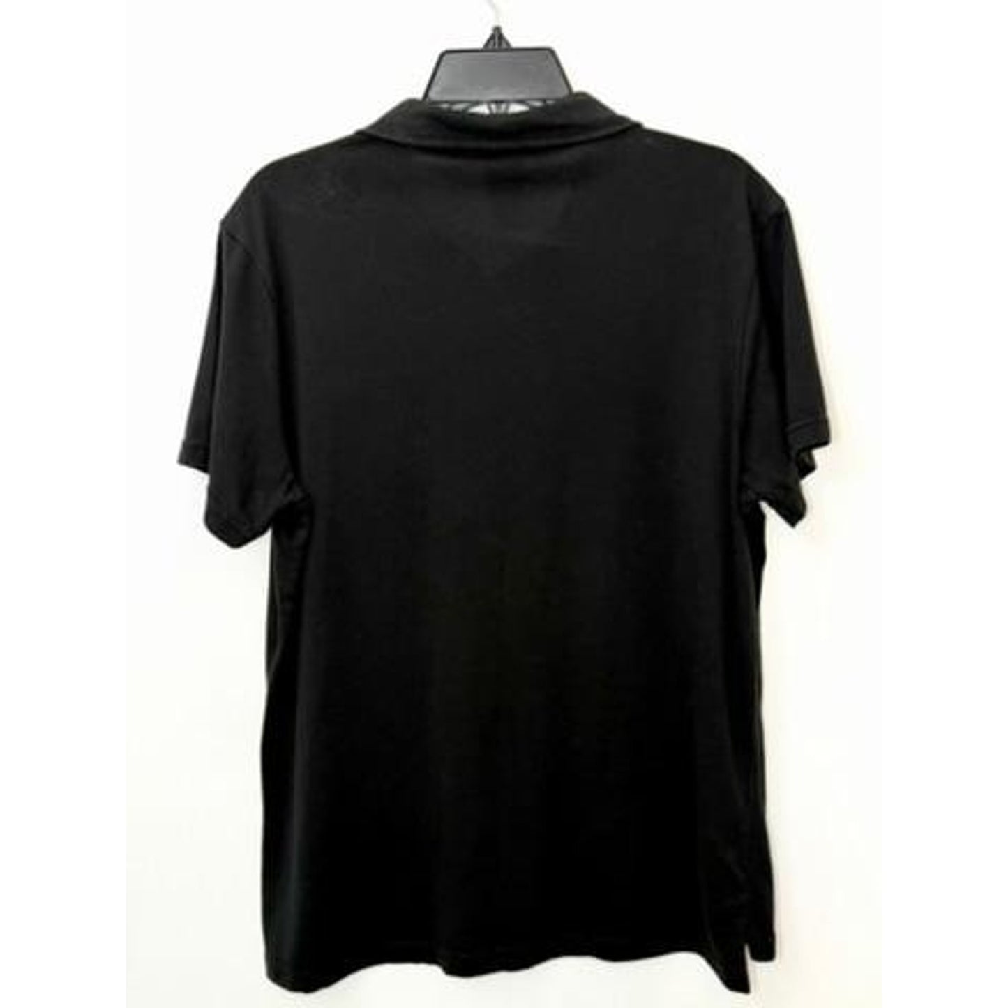 Tesla Motors Employee Polo Shirt Mens Large Black Short Sleeve Embroidered Logo