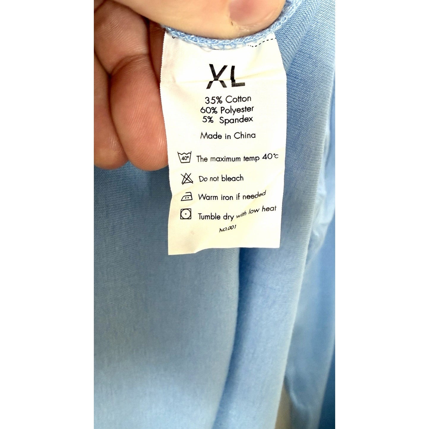 Ticticmiss Women’s Long Sleeve Quarter Zip Up Pullover / Women’s XL / Baby Blue