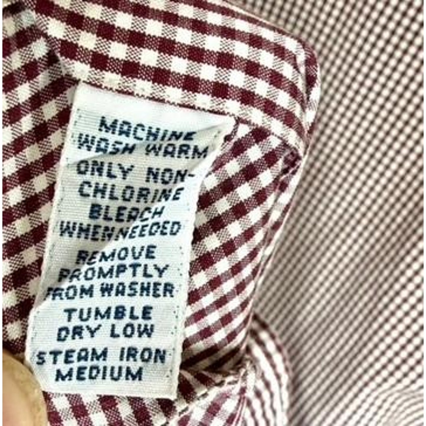 Ralph Lauren Golf Tilden Shirt Mens Large Red White Gingham Check Long Sleeve