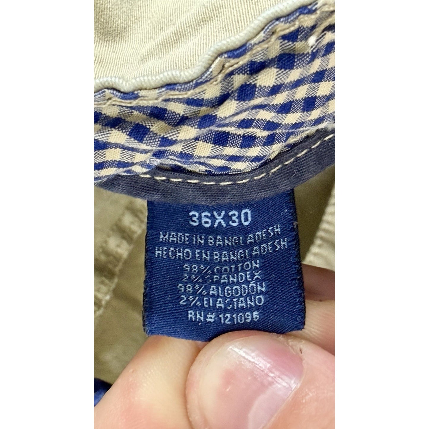 CHARLESTON THREADS Chinos Men's Sz 36 X 30 Beige Khakis PANTS EUC