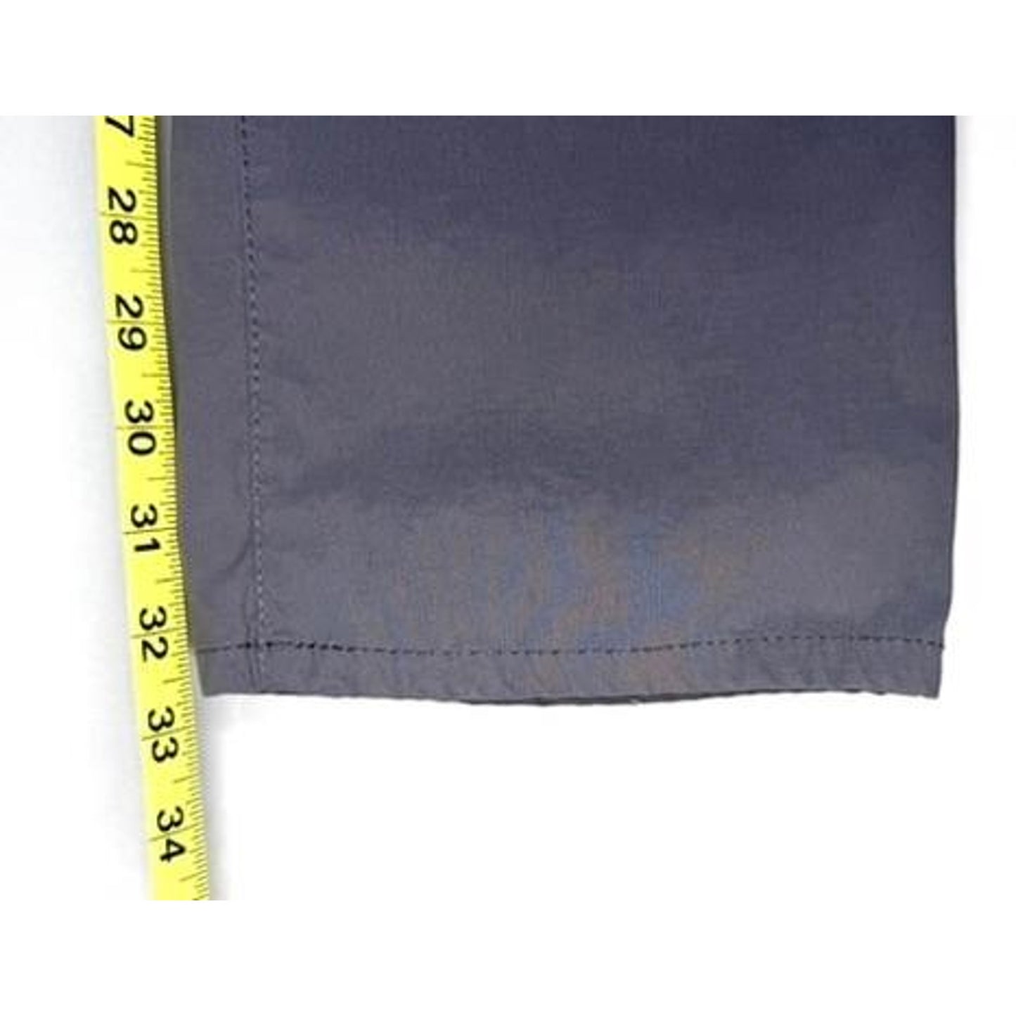 Denali Mens Pants 36x32 Gray Nylon Spandex Stretch Hiking Outdoor Travel