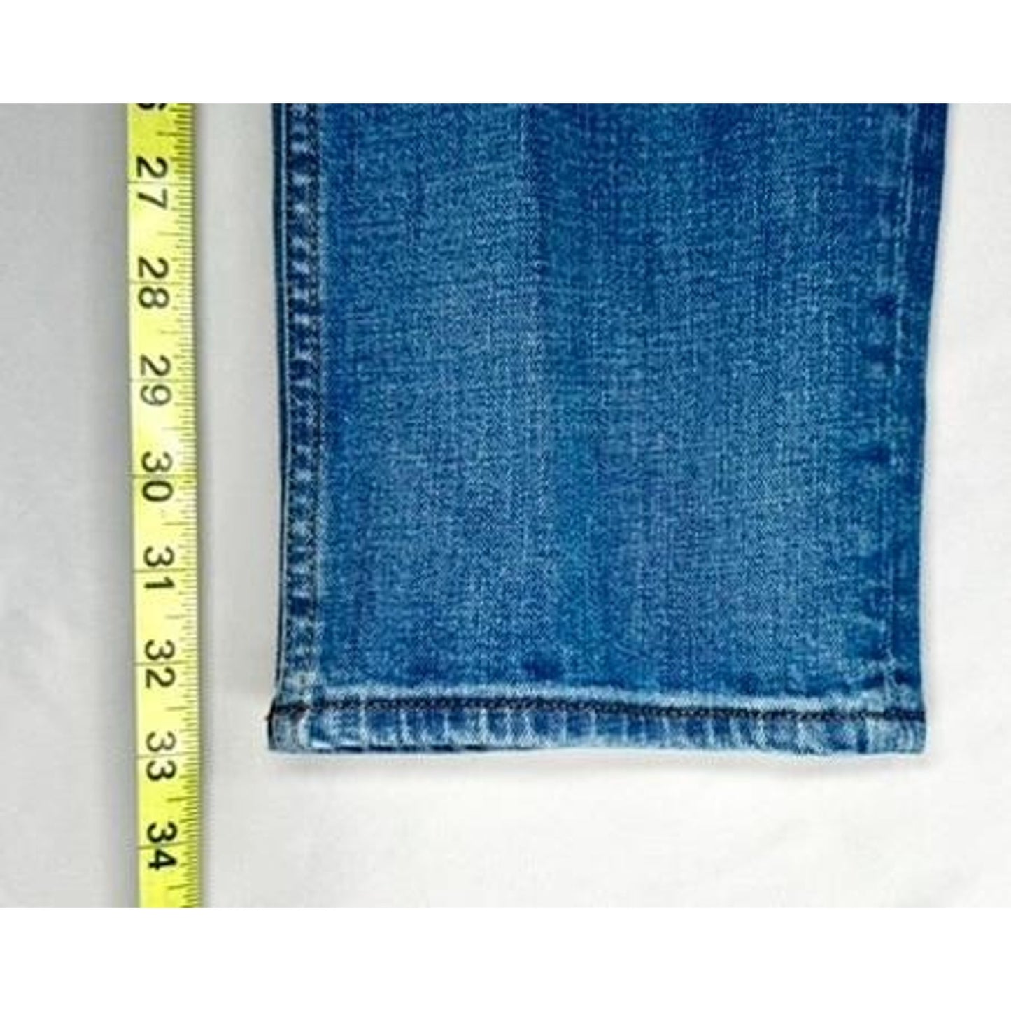 Hudson Blake Slim Straight Jeans Mens Size 36 Blue Denim Stretch Pants