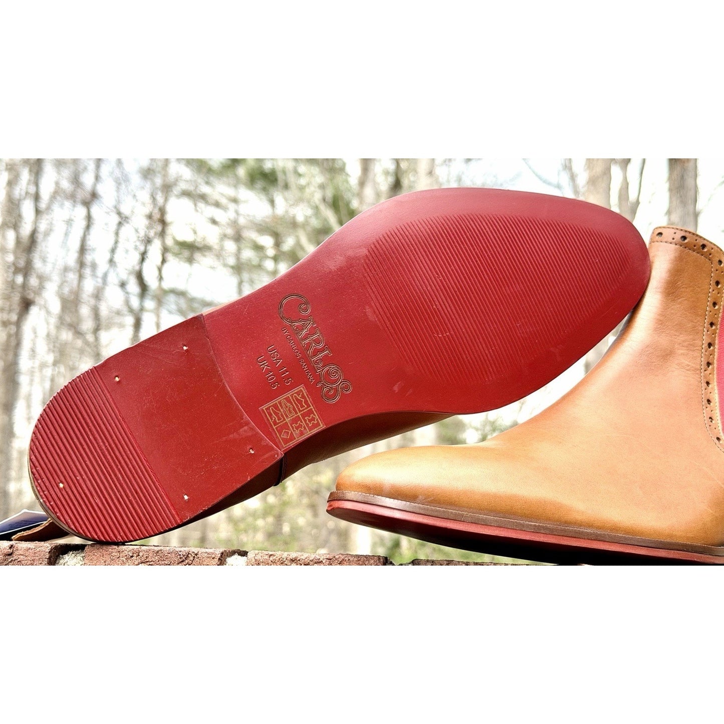 NWT Carlos by Carlos Santana Men's Mantra Chelsea Ankle Boots - Size 11.5D / New