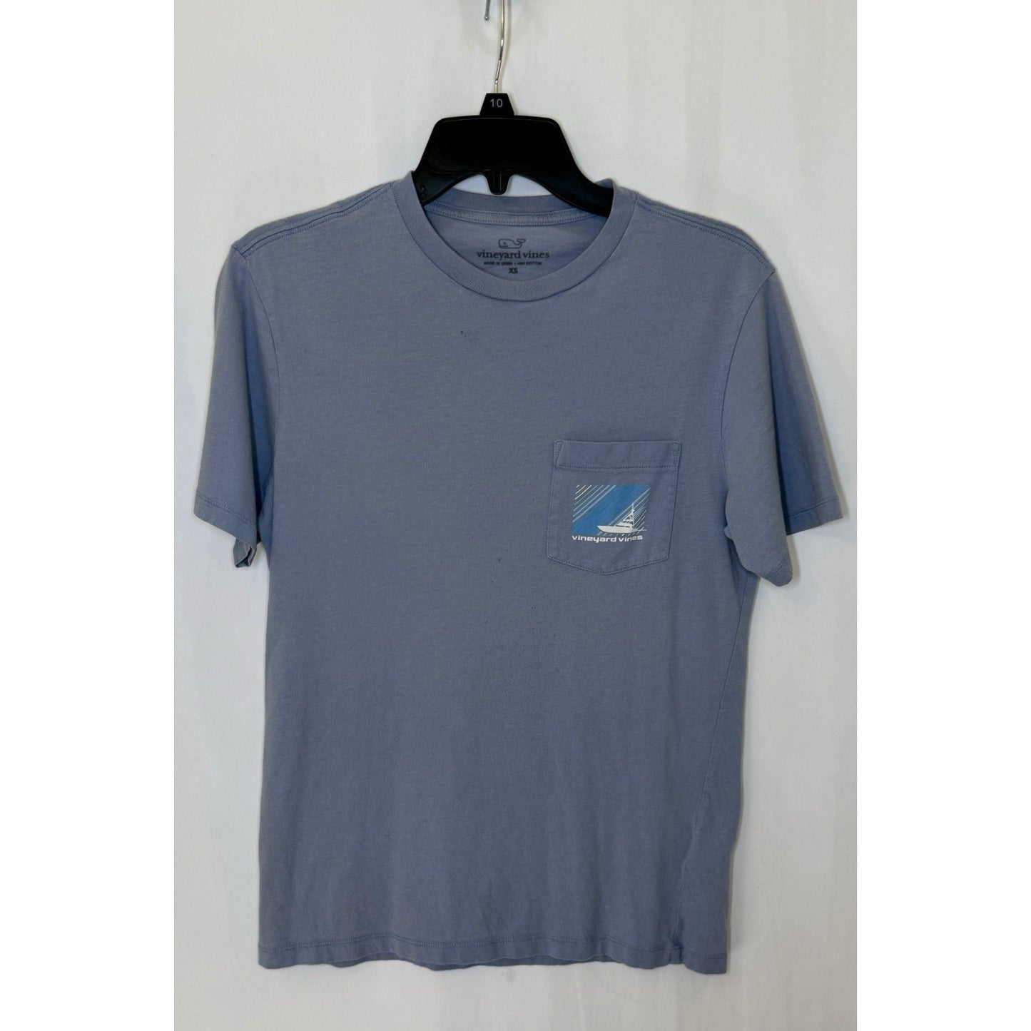 Vineyard Vine Short Sleeve T-shirt Sailboat Size XS