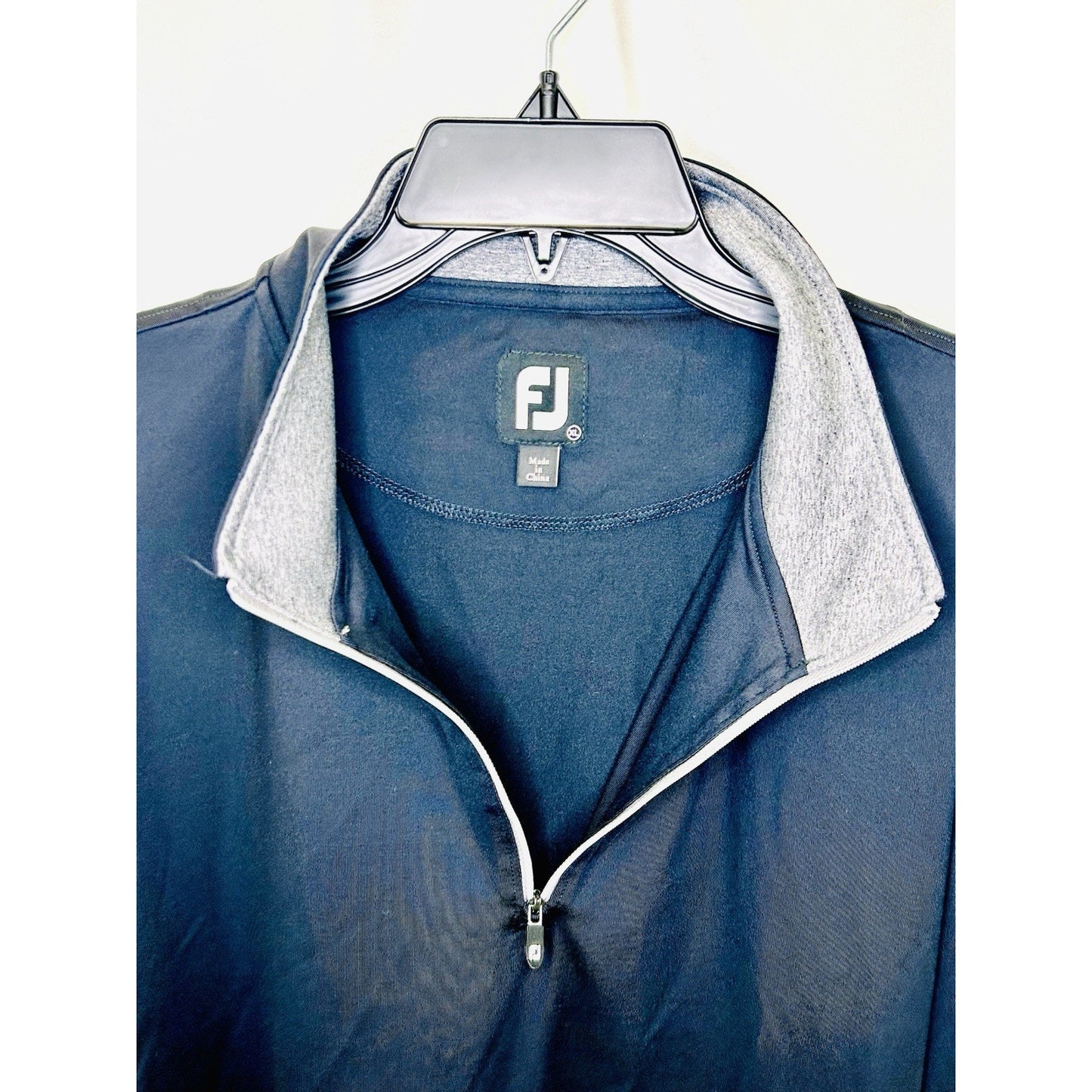 FootJoy Men's 1/4 Zip Golf Performance Pullover | Men’s XL | Black | Outdoors