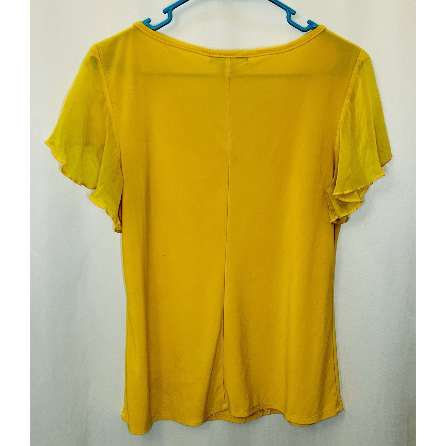 Adele & May Women’s Medium Mustard Yellow Blouse