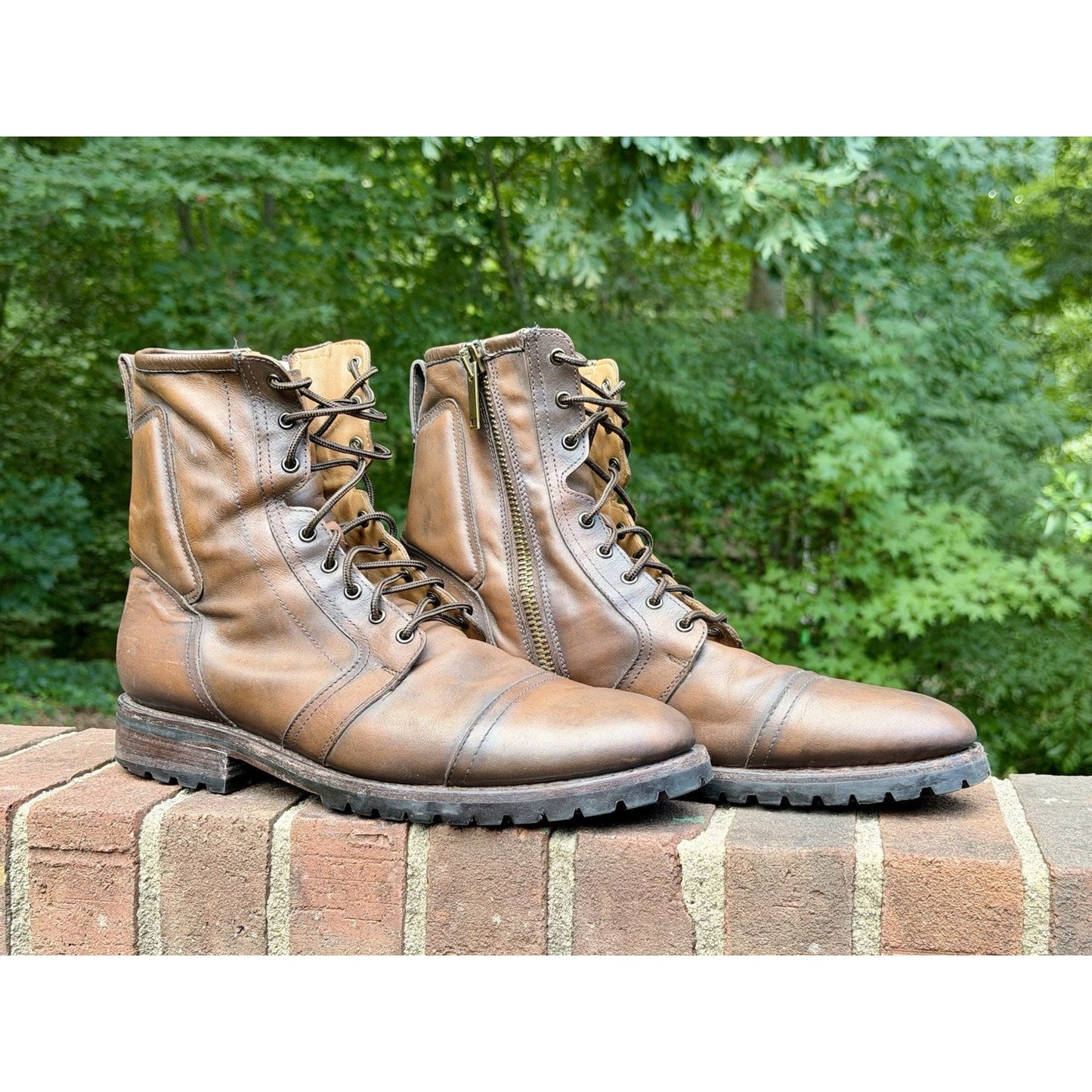 Thursday Boot Co Casa Moto Anejo Leather Zip Boots Men’s 12.5 House Of Friends